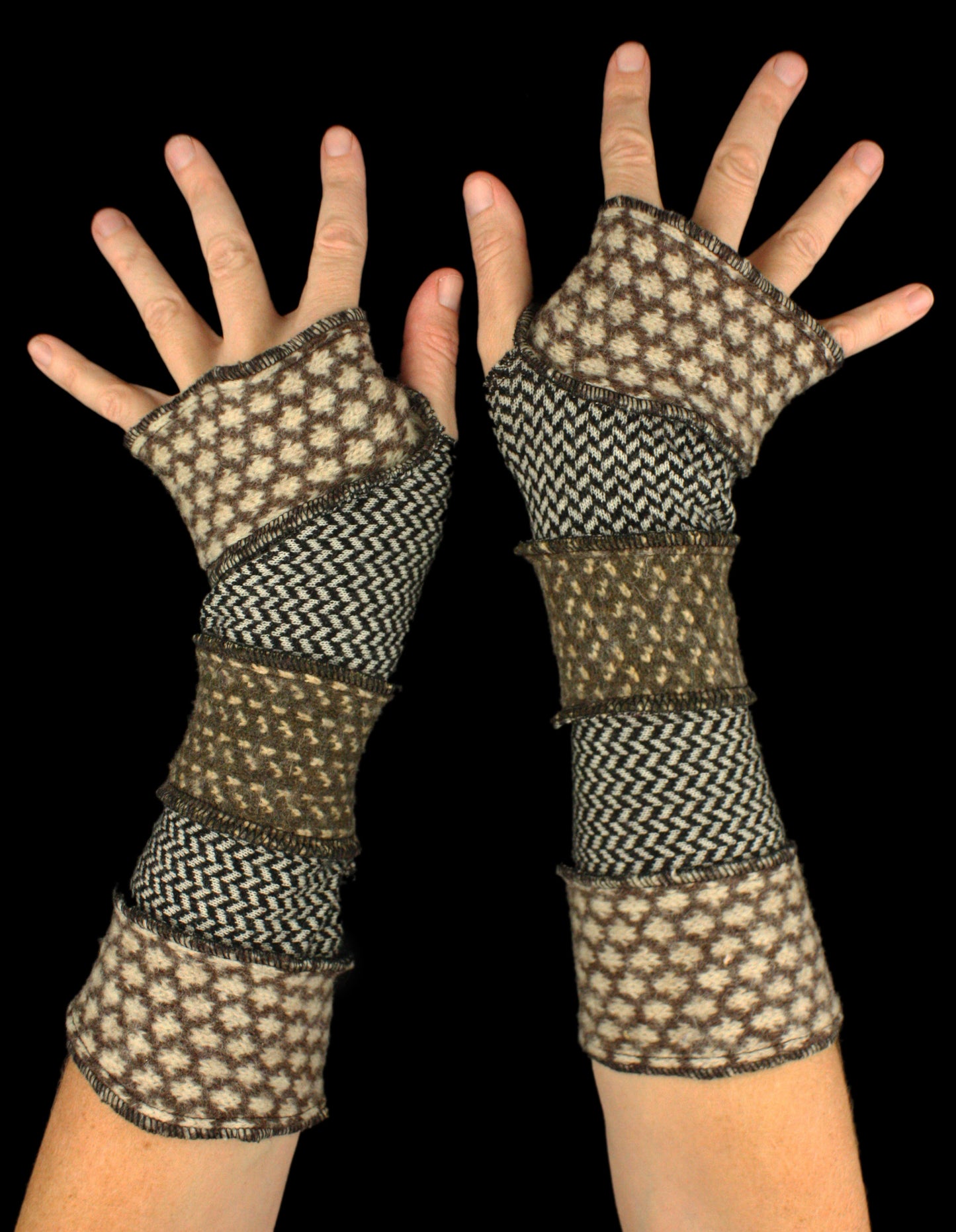 Arm Warmers - made from upcycled sweaters
