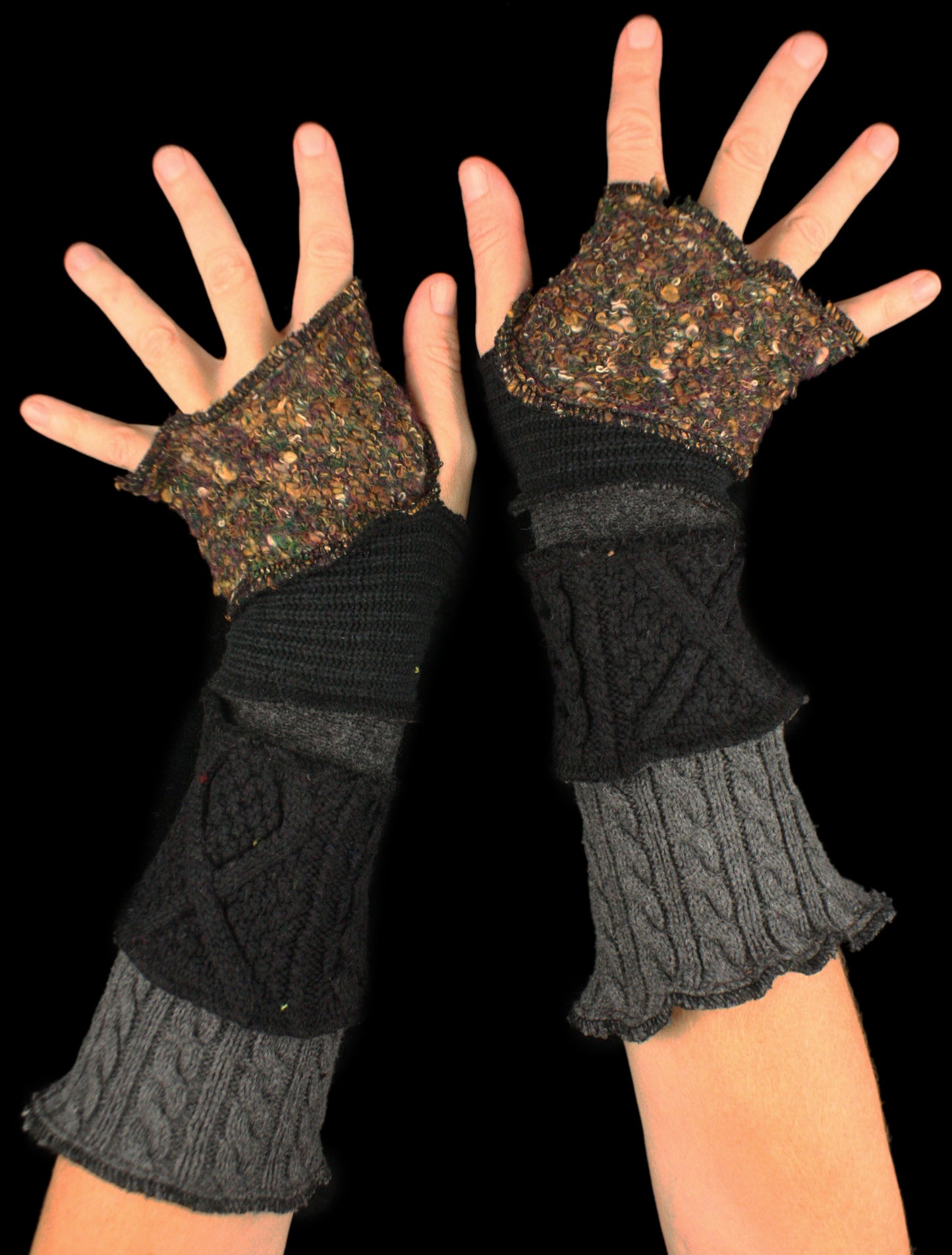 Arm Warmers - made from upcycled sweaters