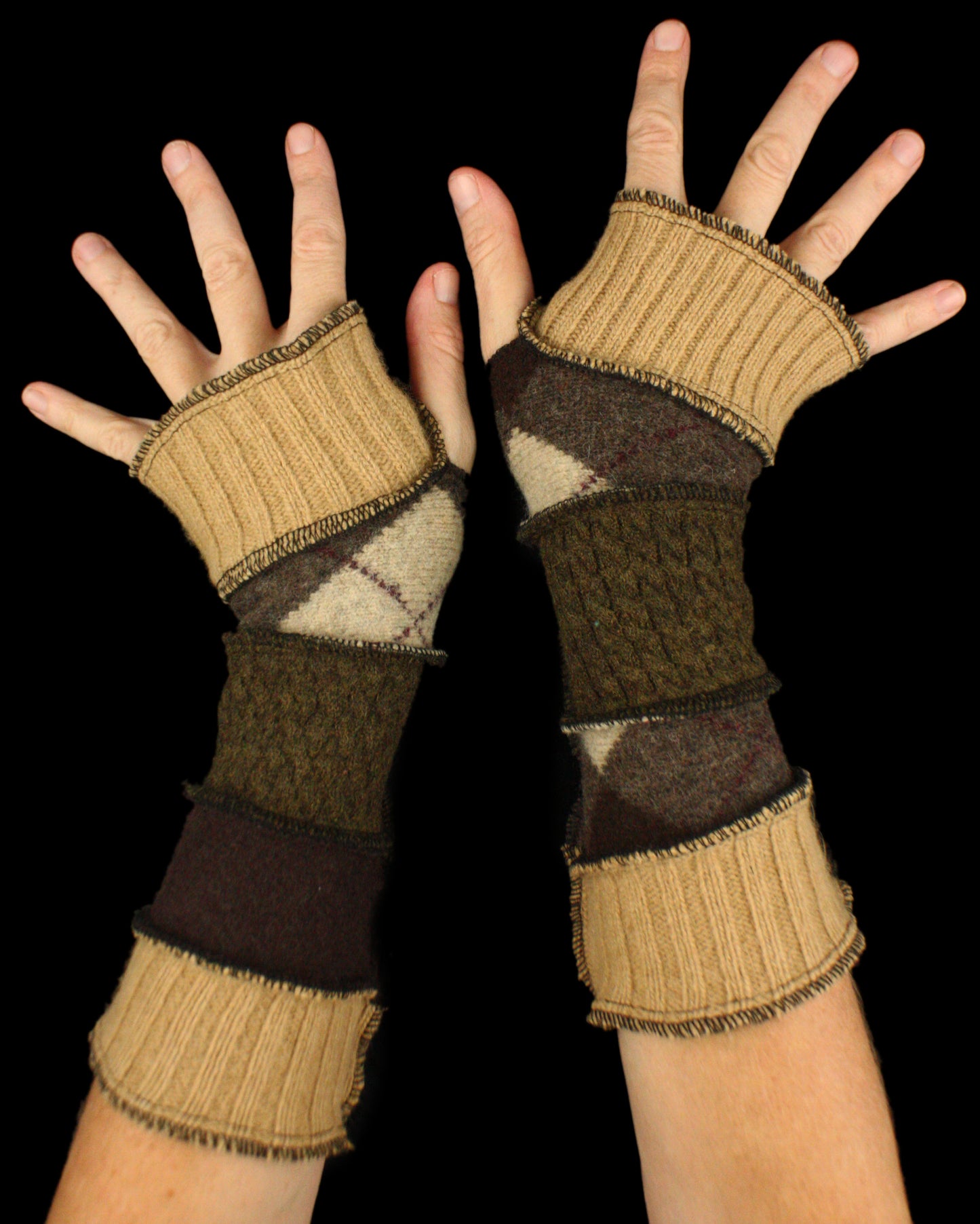 Arm Warmers - made from upcycled sweaters