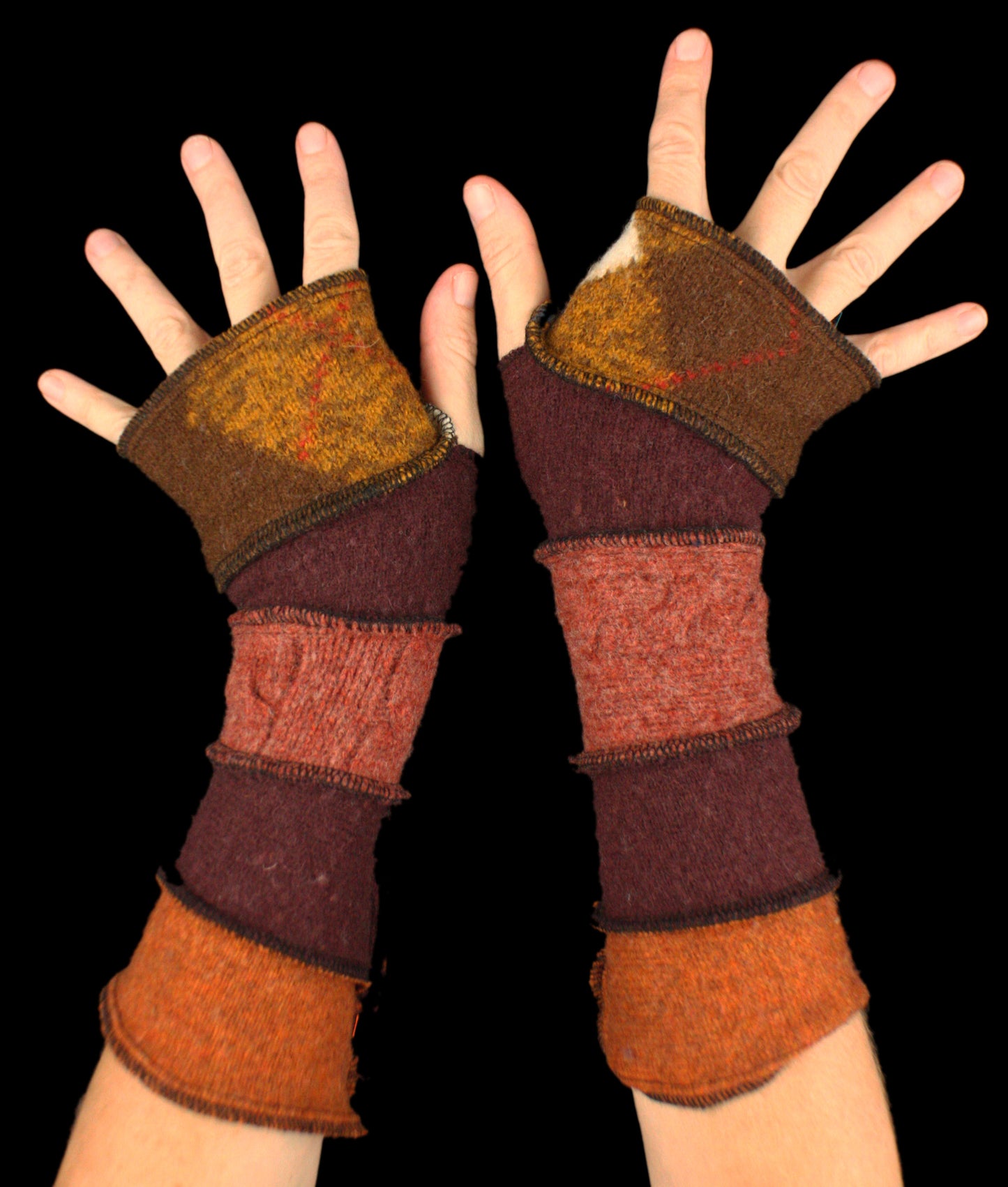 Arm Warmers - made from upcycled sweaters