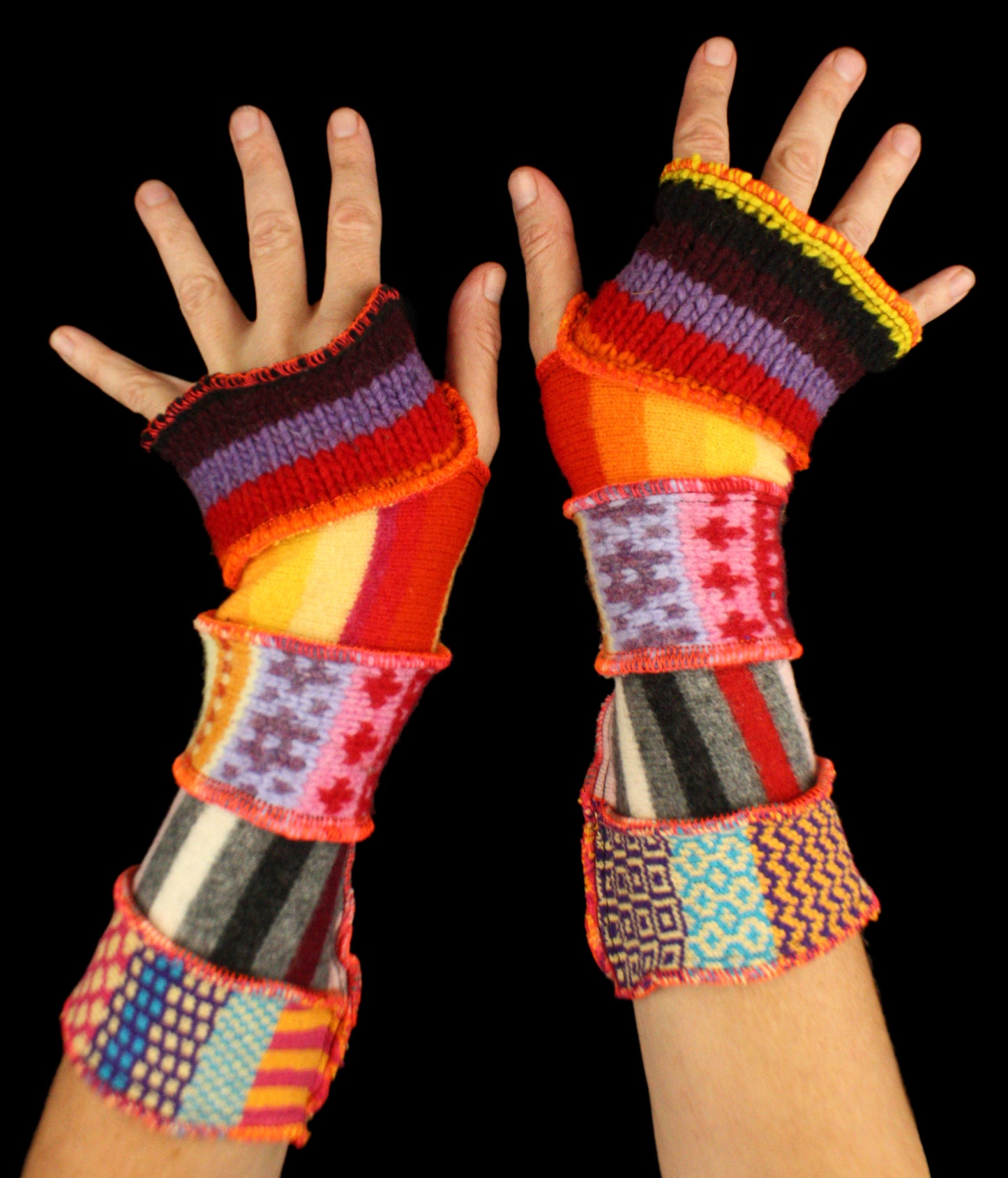 Arm Warmers - made from upcycled sweaters