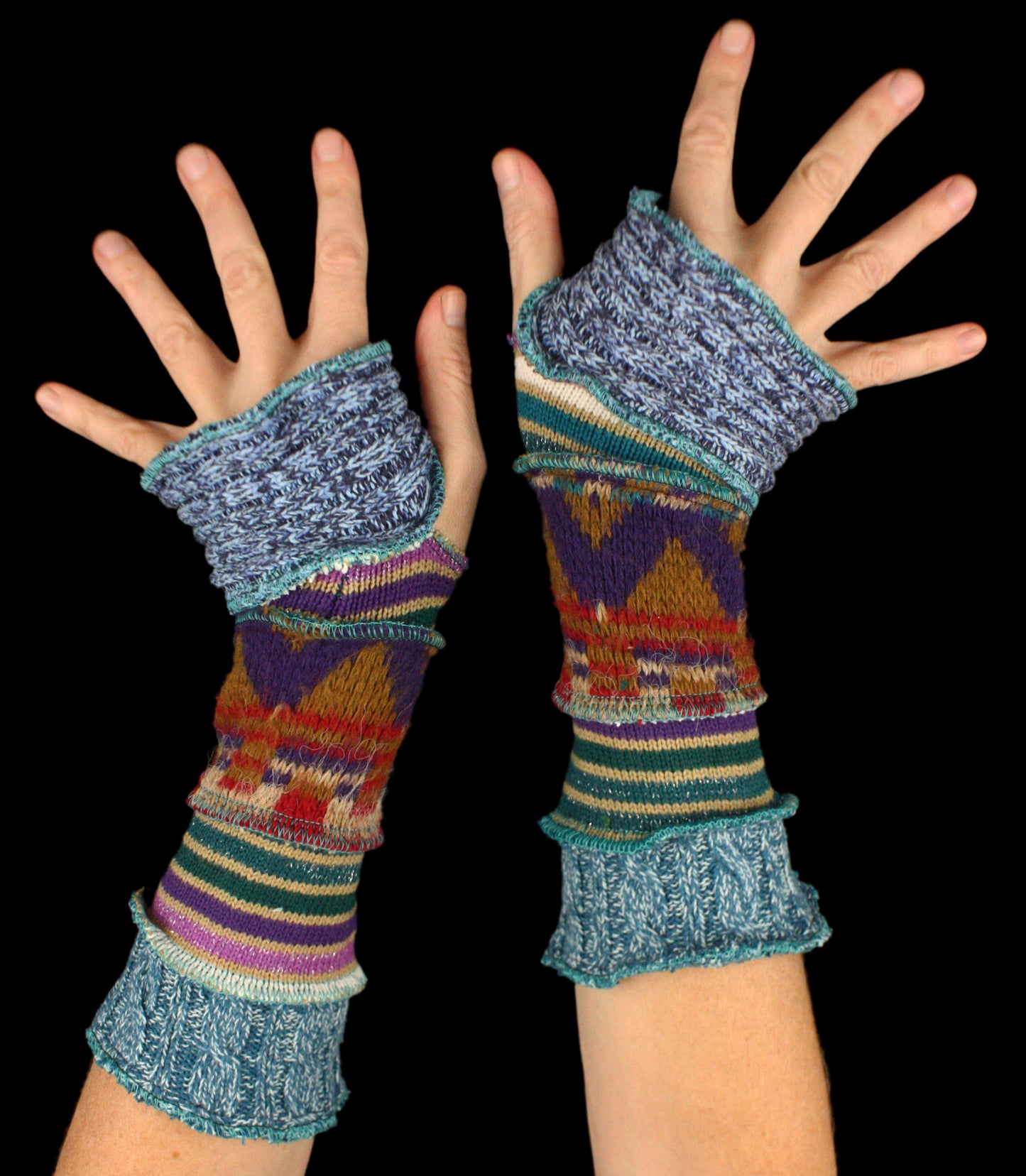 Arm Warmers - made from upcycled sweaters
