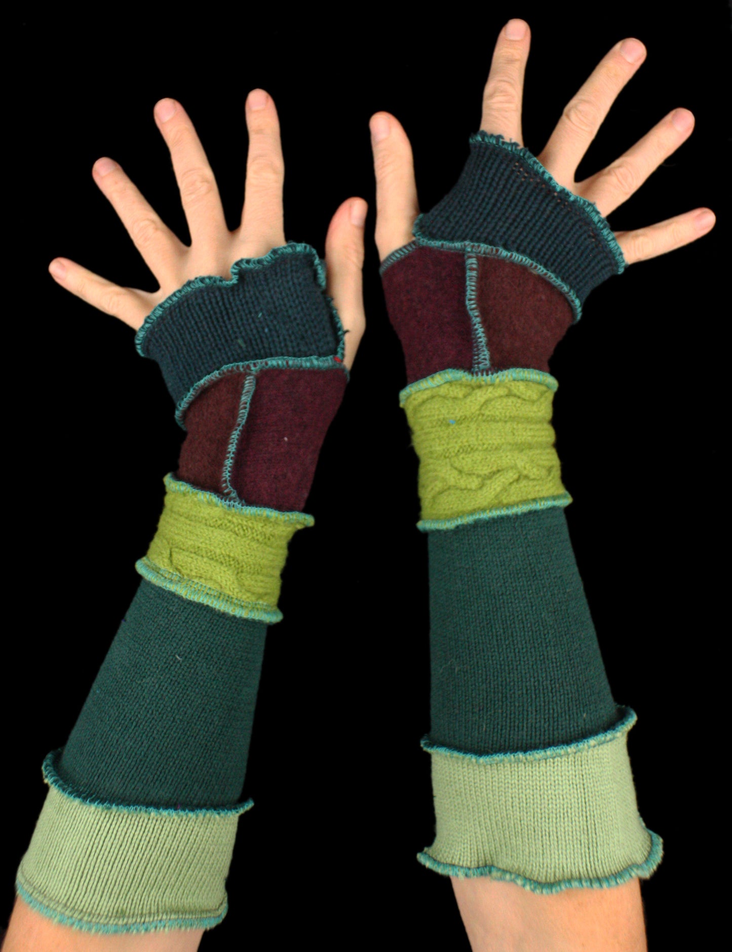 Arm Warmers - made from upcycled sweaters