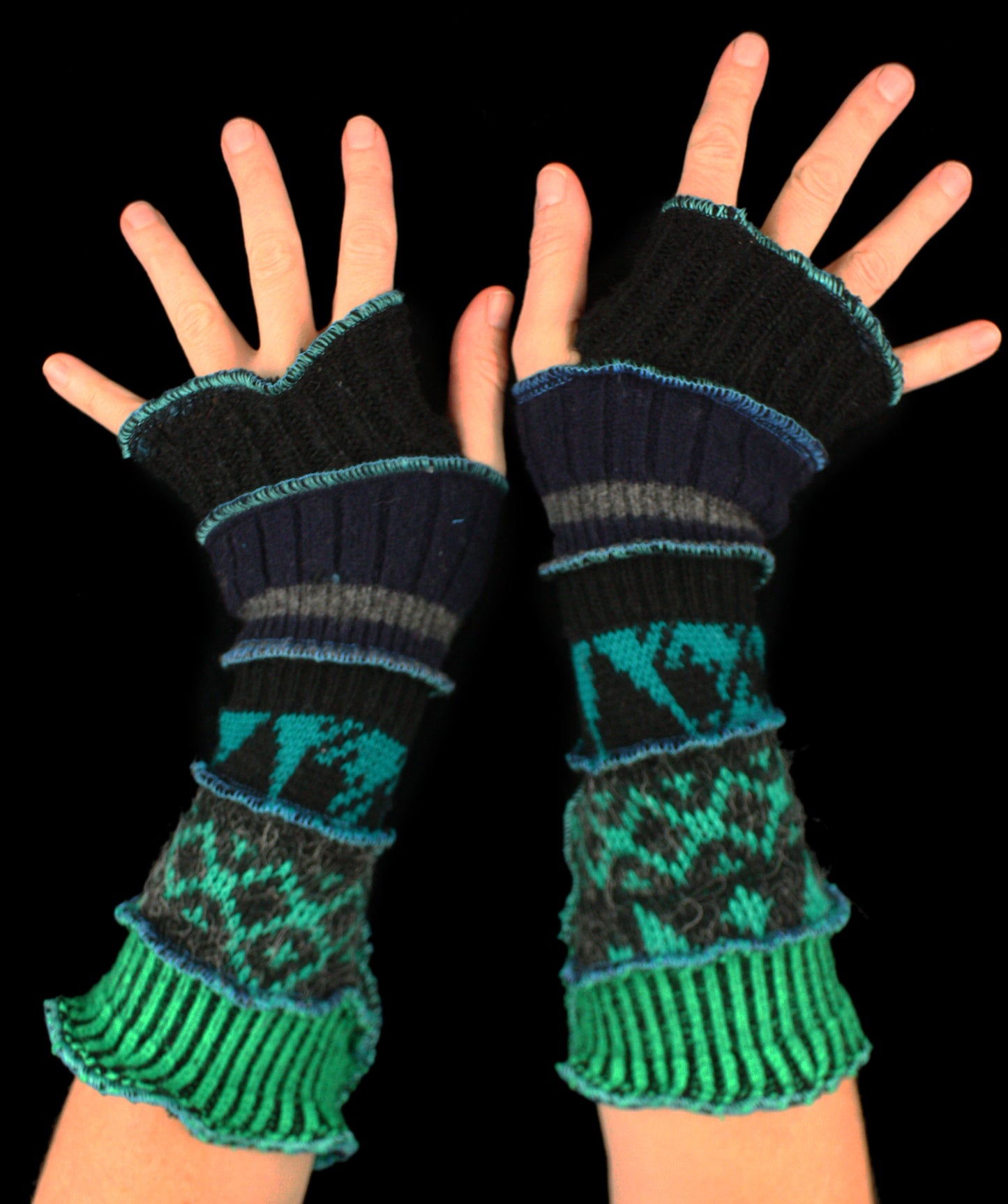 Arm Warmers - made from upcycled sweaters