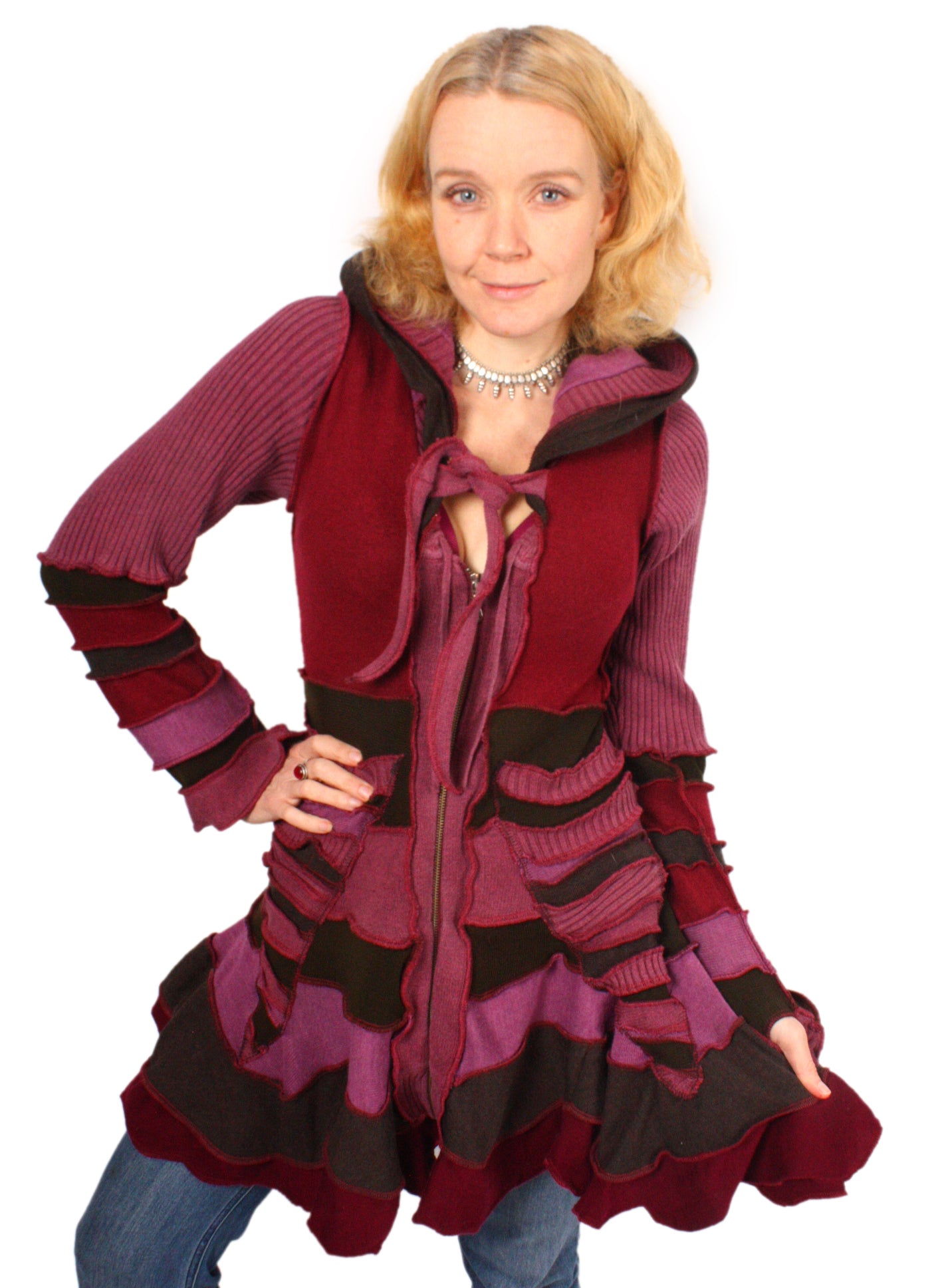 Raspberry Chiffon - MEDIUM SMALL