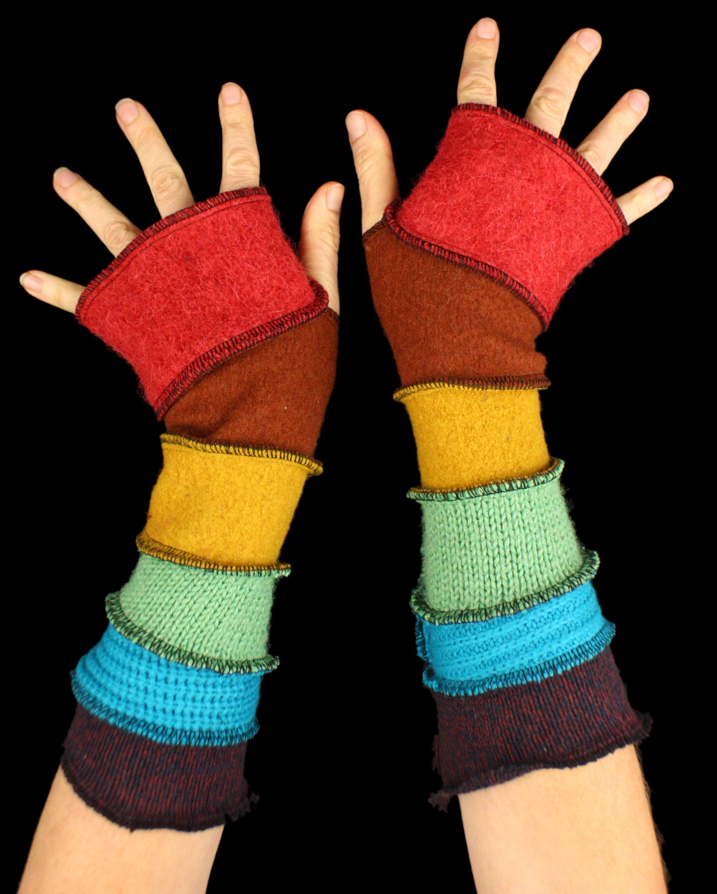 Arm Warmers - made from upcycled sweaters