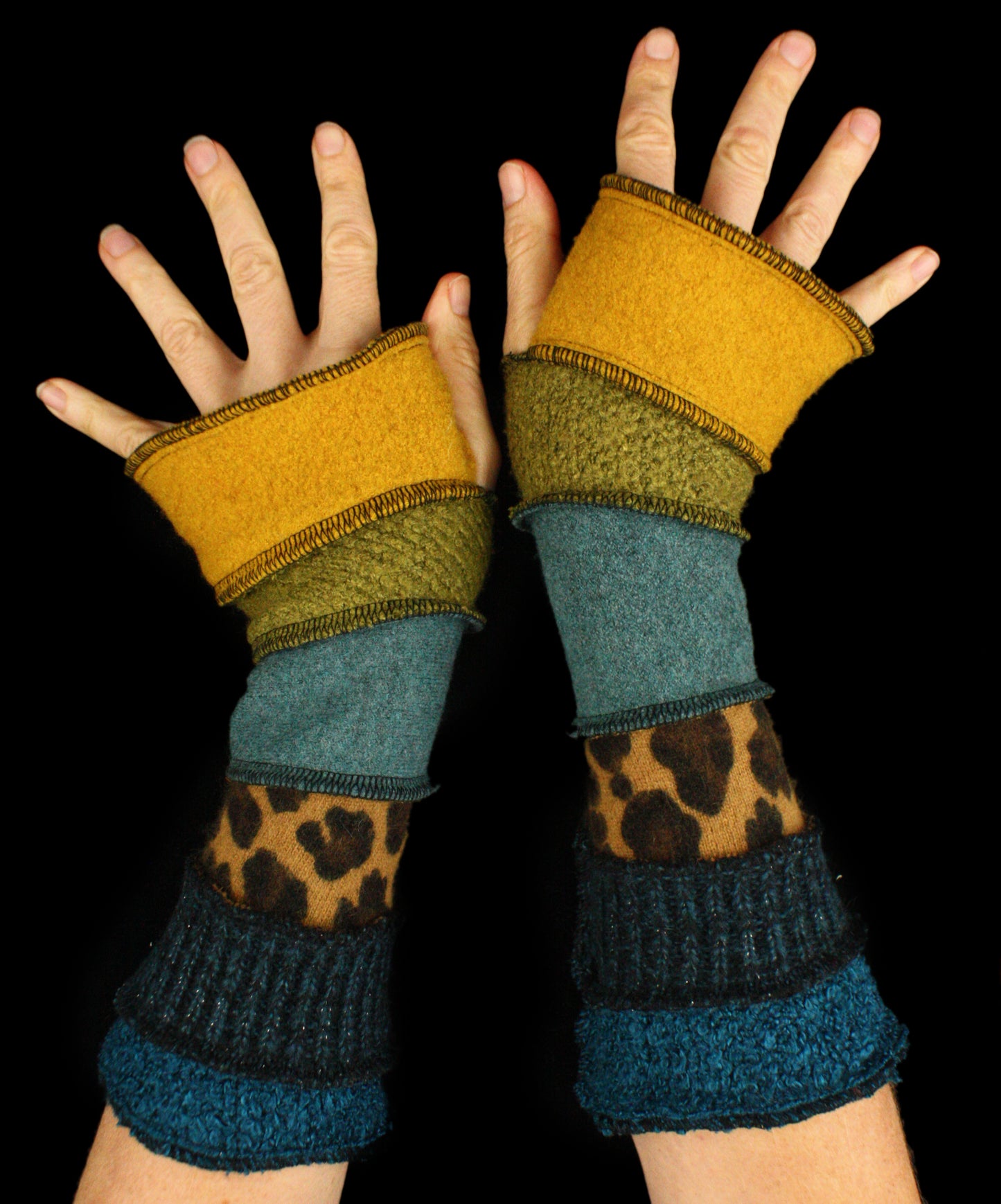 Arm Warmers - made from upcycled sweaters