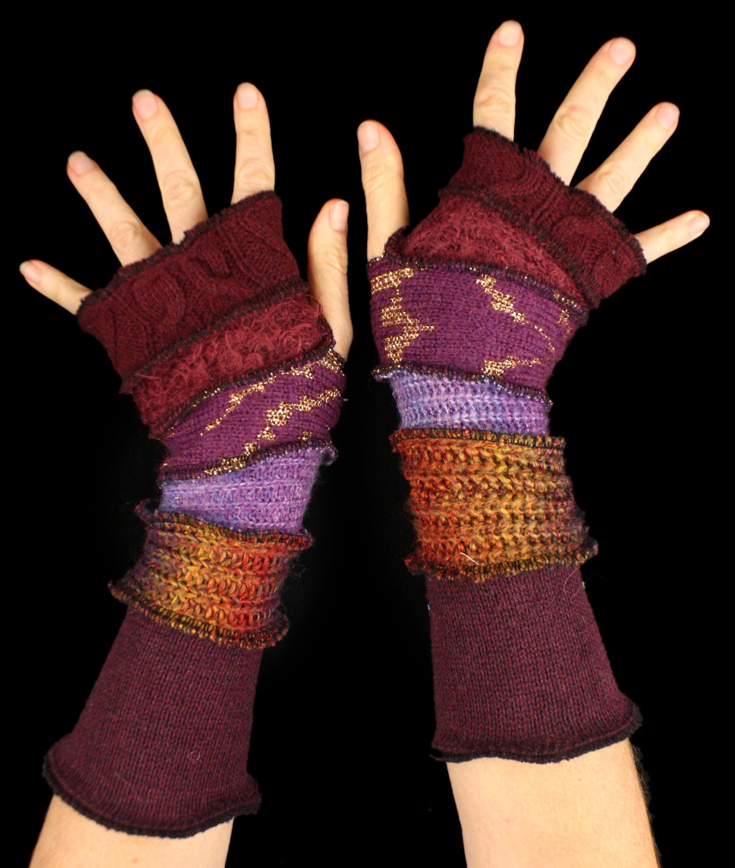 Arm Warmers - made from upcycled sweaters
