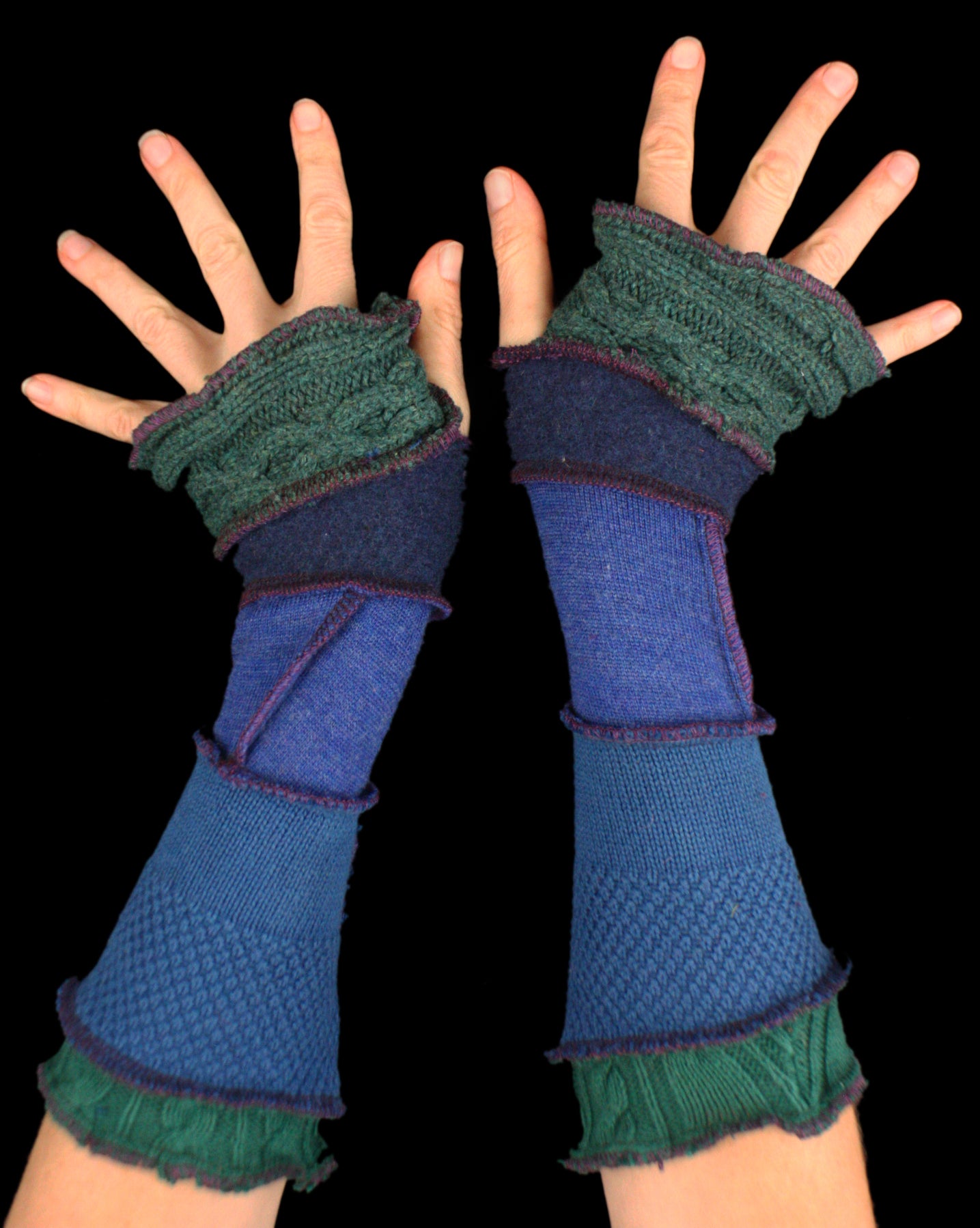 Arm Warmers - made from upcycled sweaters