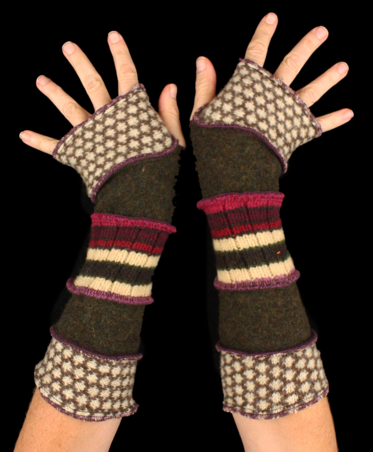 Arm Warmers - made from upcycled sweaters