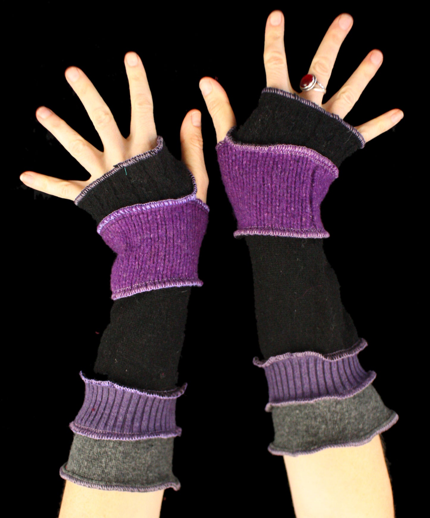 Arm Warmers - made from upcycled sweaters