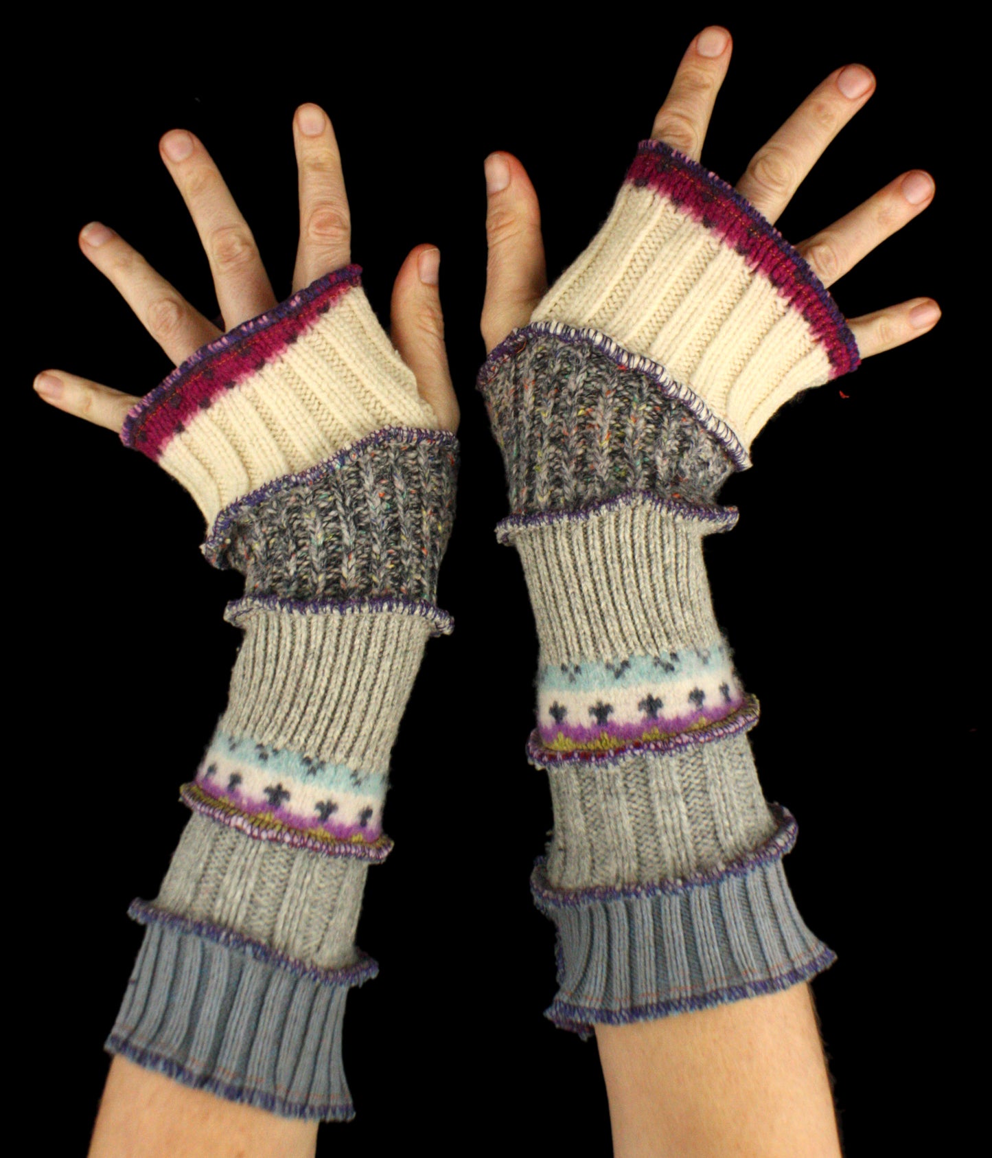 Arm Warmers - made from upcycled sweaters