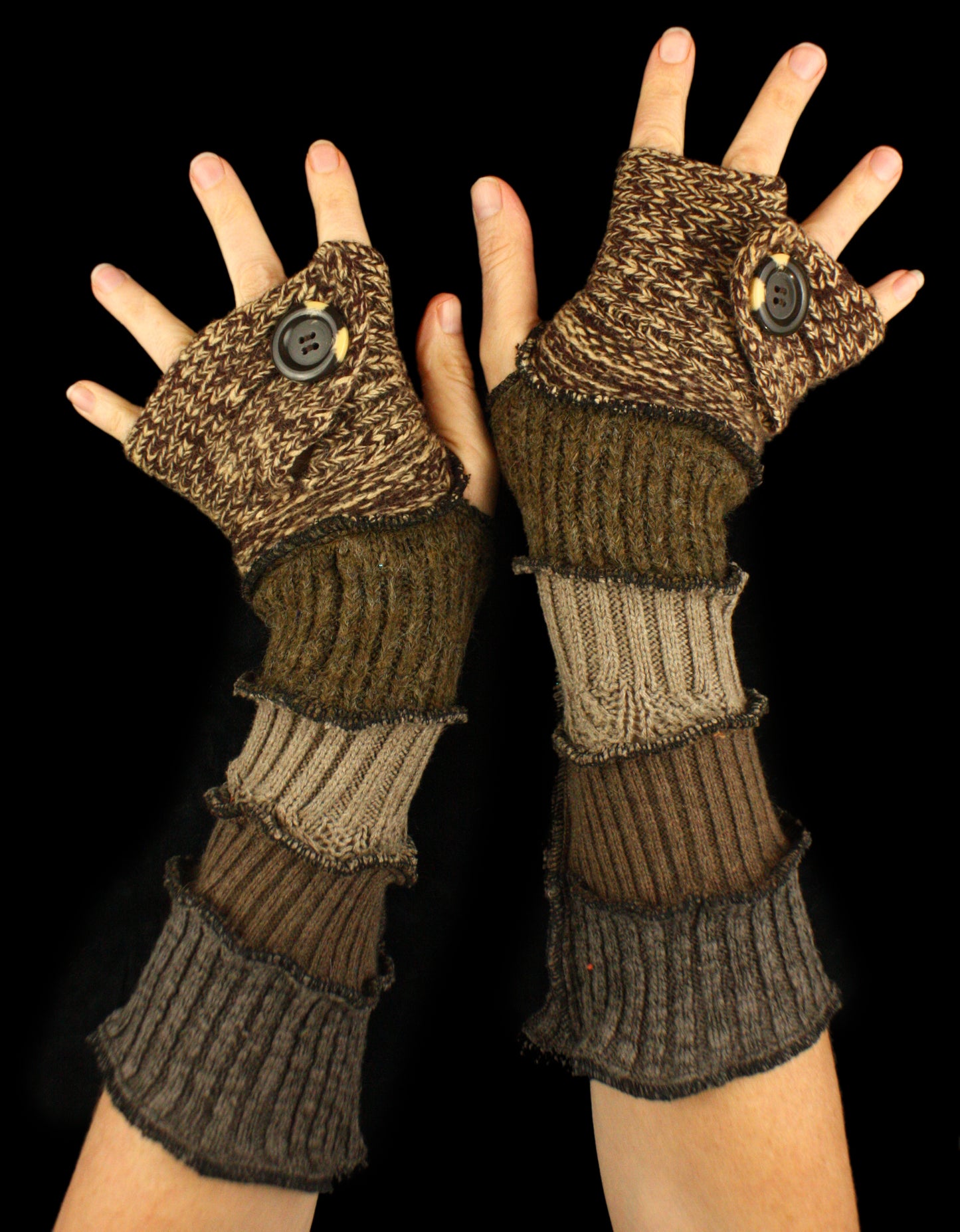 Arm Warmers - made from upcycled sweaters