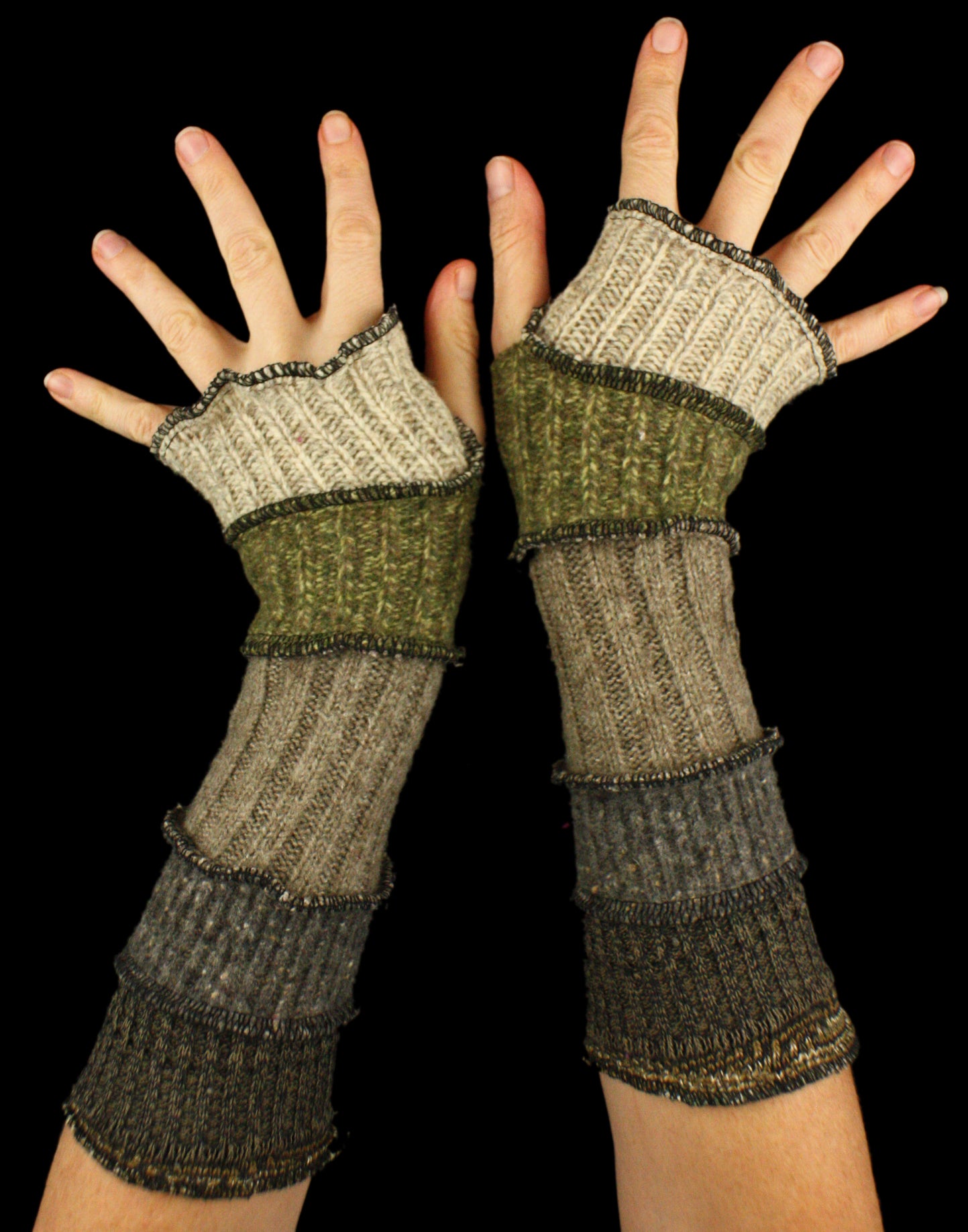 Arm Warmers - made from upcycled sweaters