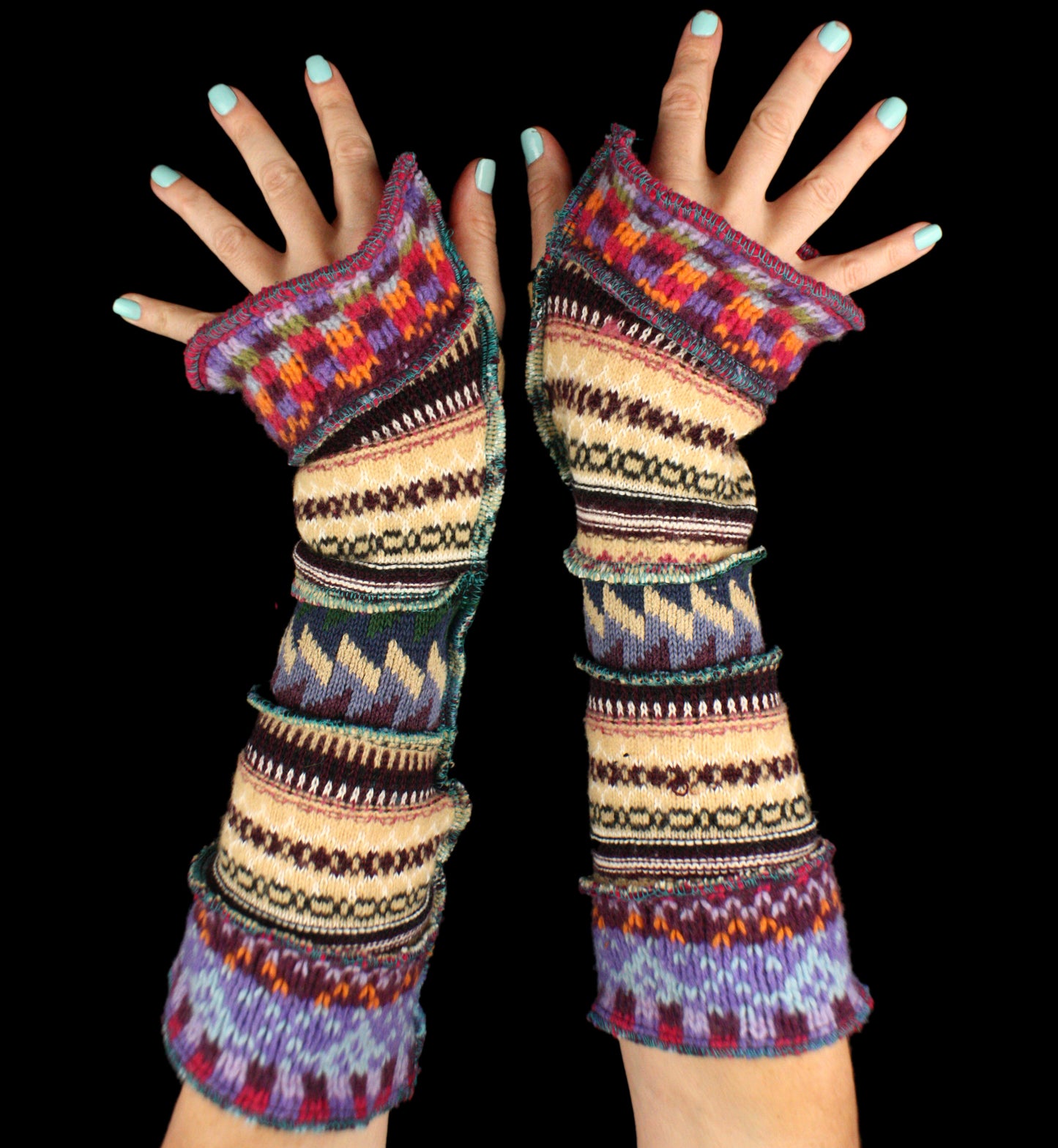 Arm Warmers - made from upcycled sweaters