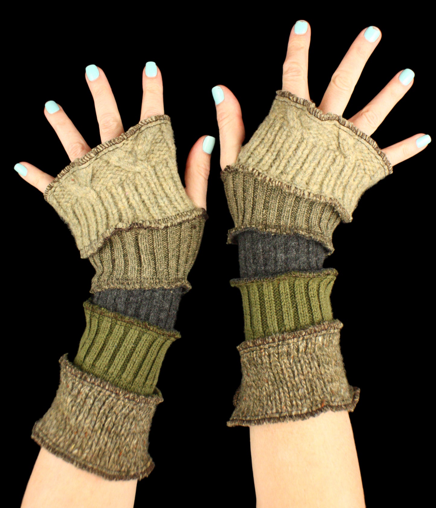 Arm Warmers - made from upcycled sweaters