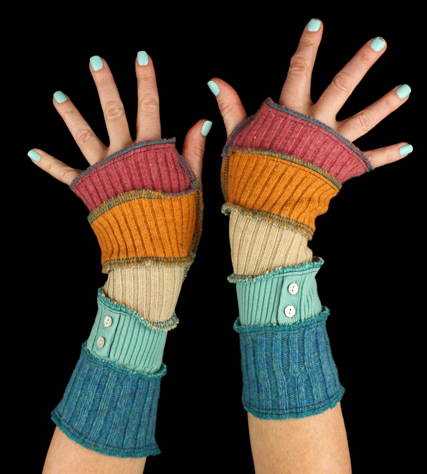 Arm Warmers - made from upcycled sweaters