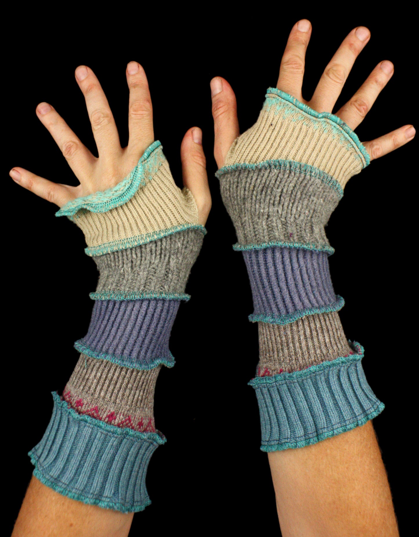 Arm Warmers - made from upcycled sweaters