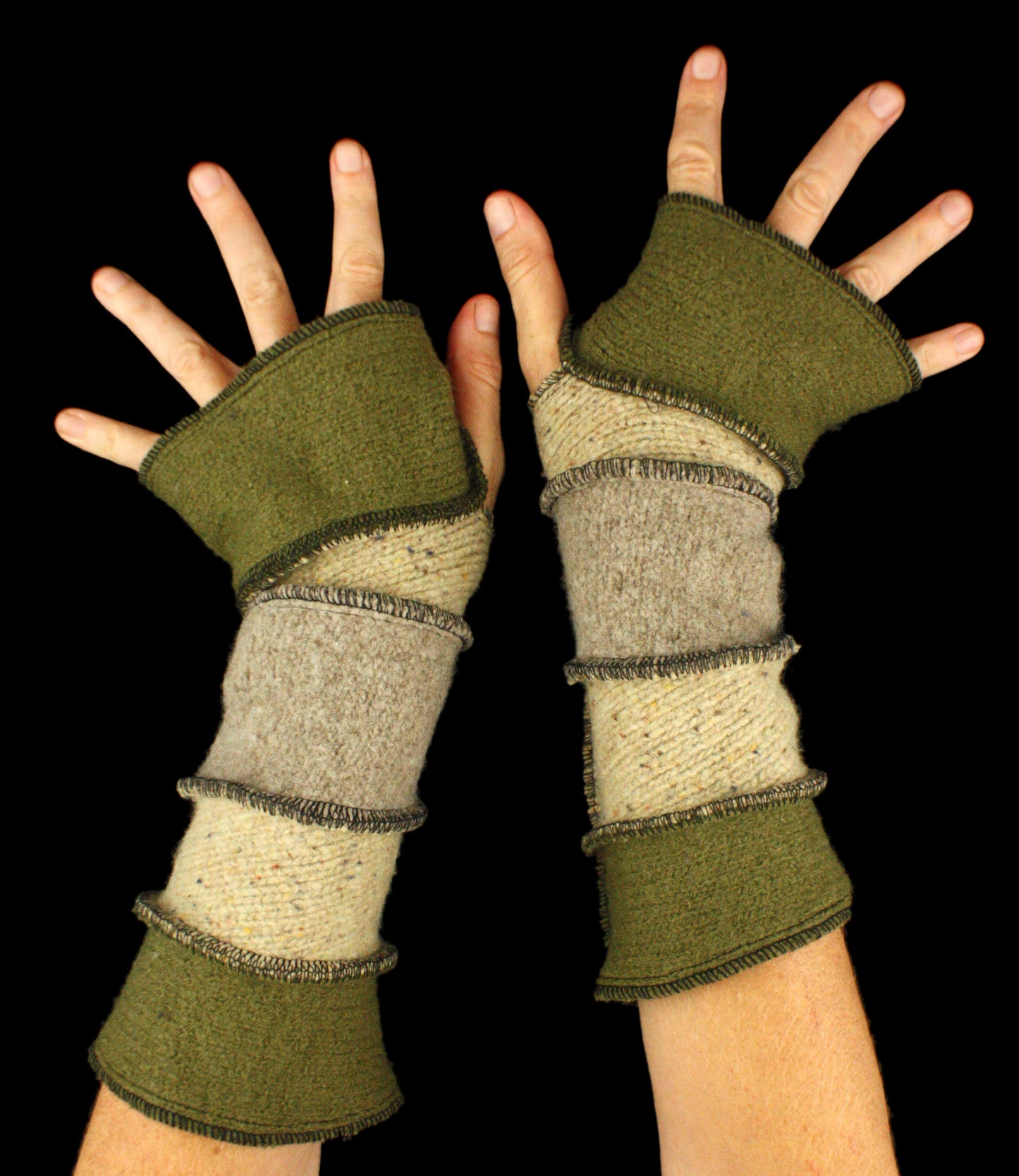Arm Warmers - made from upcycled sweaters