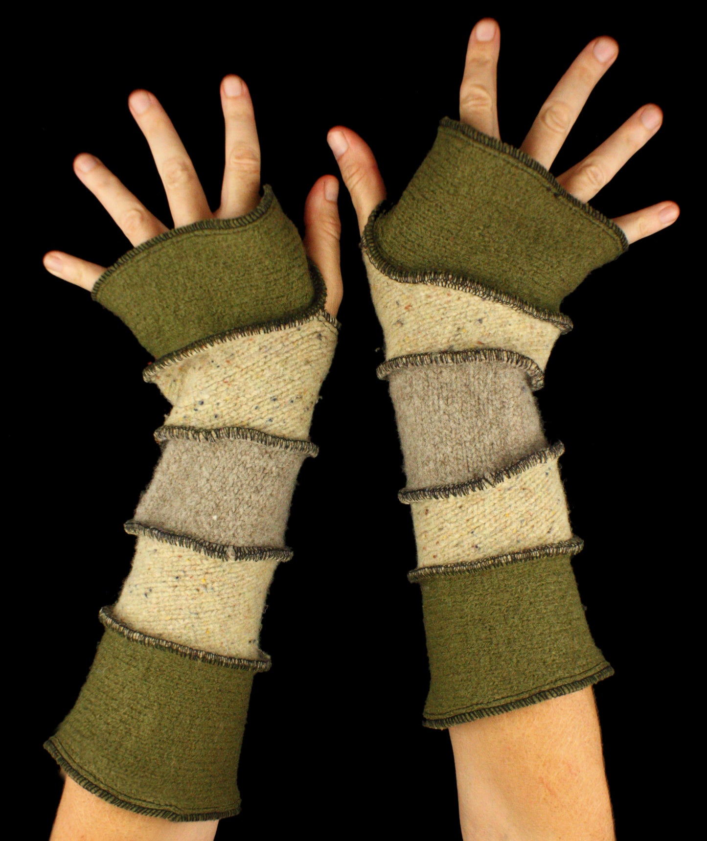 Arm Warmers - made from upcycled sweaters