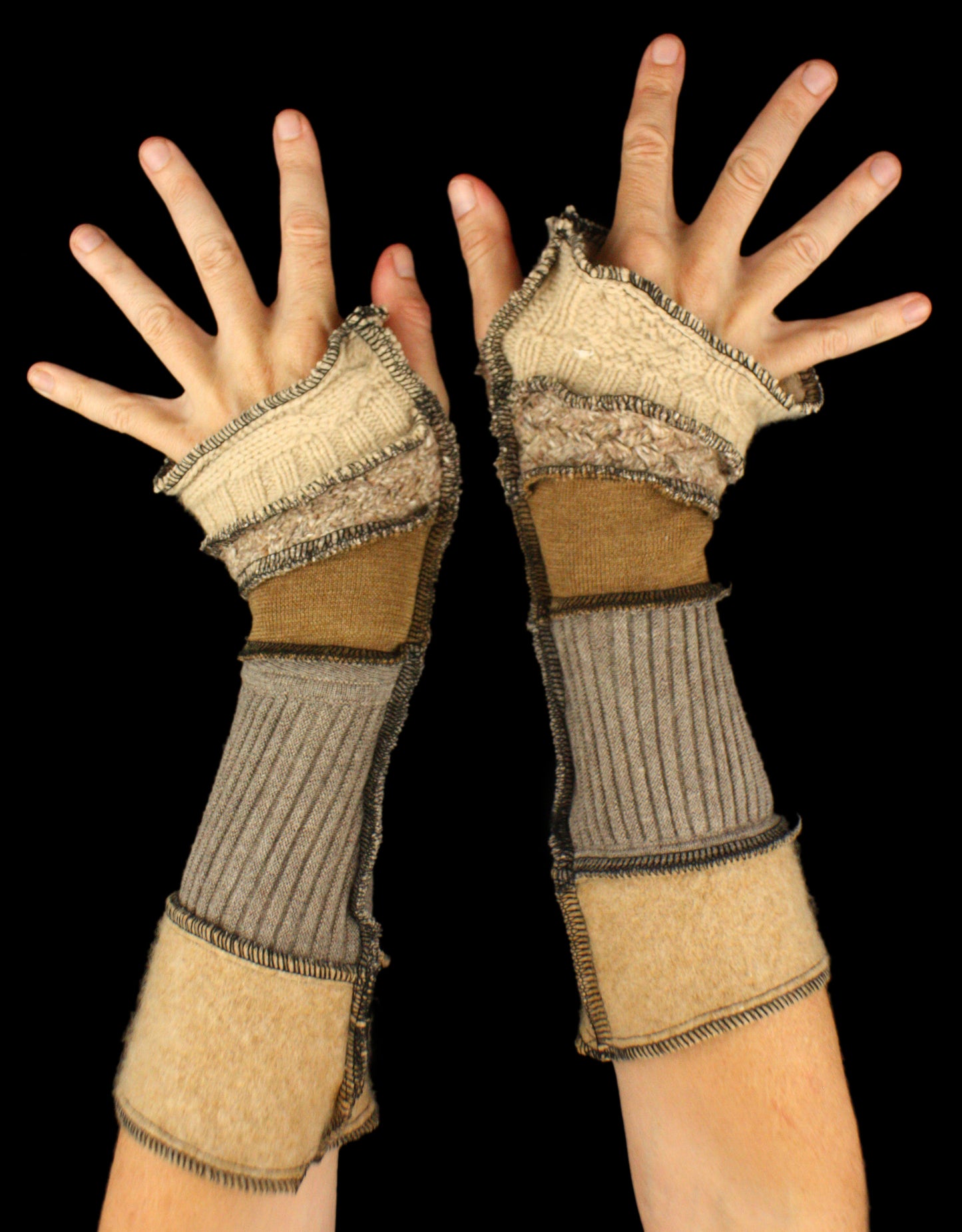 Arm Warmers - made from upcycled sweaters