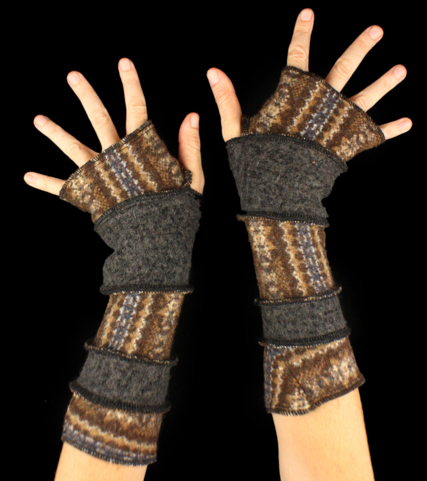 Arm Warmers - made from upcycled sweaters