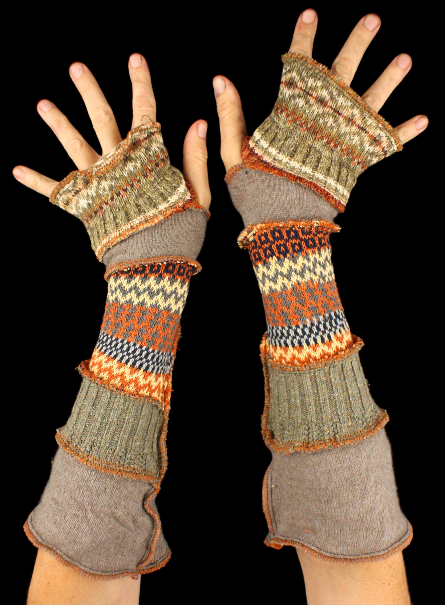 Arm Warmers - made from upcycled sweaters