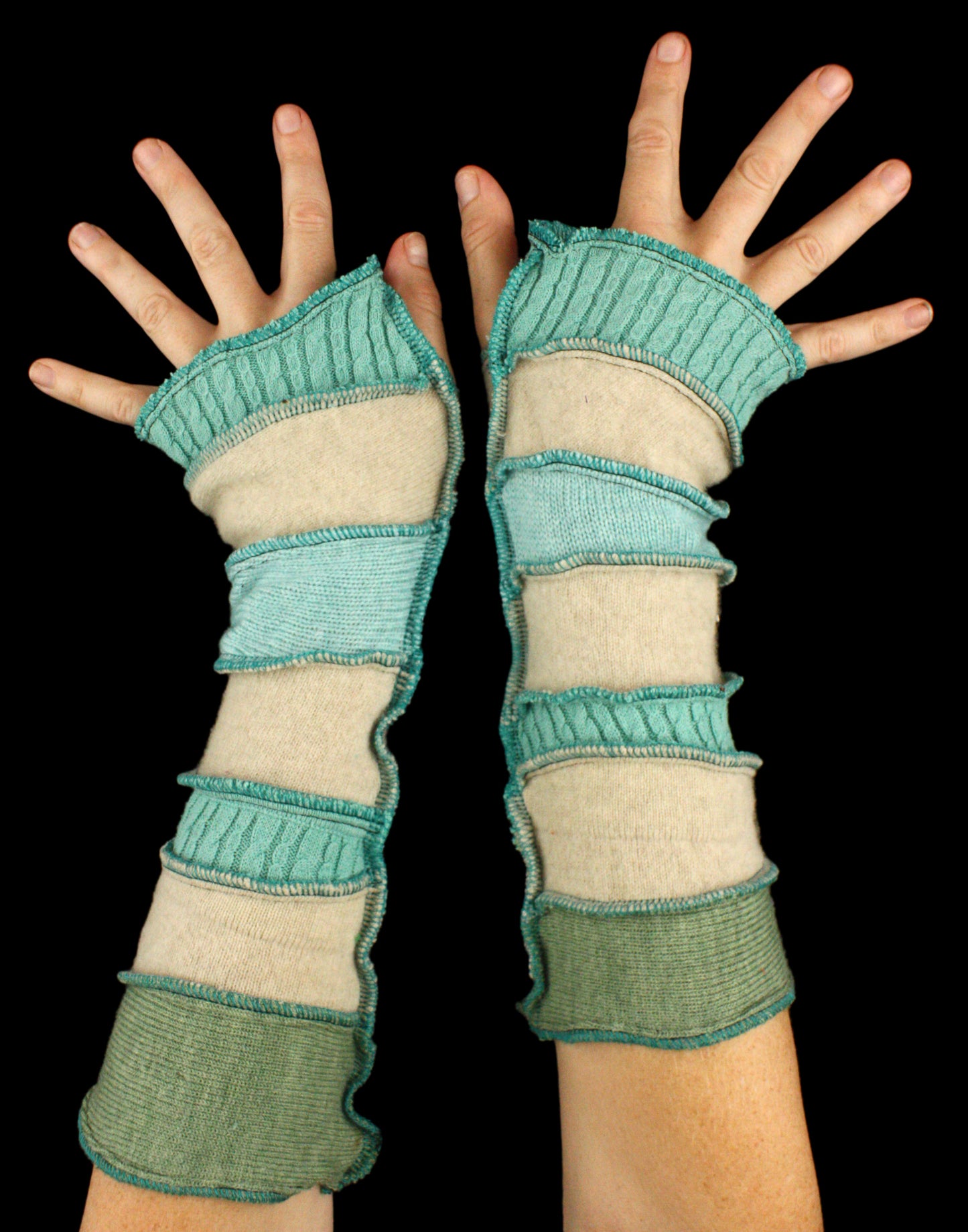 Arm Warmers - made from upcycled sweaters