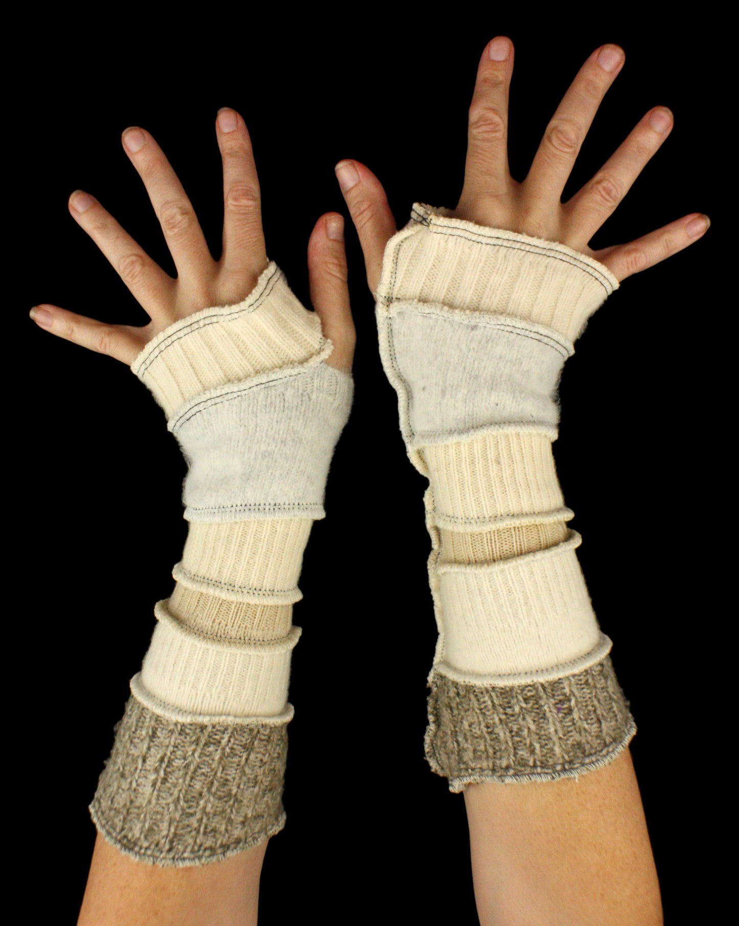 Arm Warmers - made from upcycled sweaters