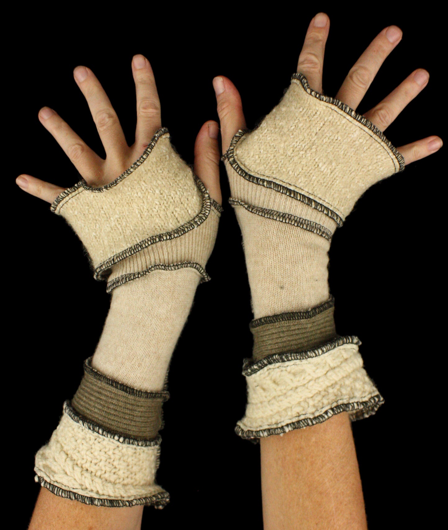 Arm Warmers - made from upcycled sweaters