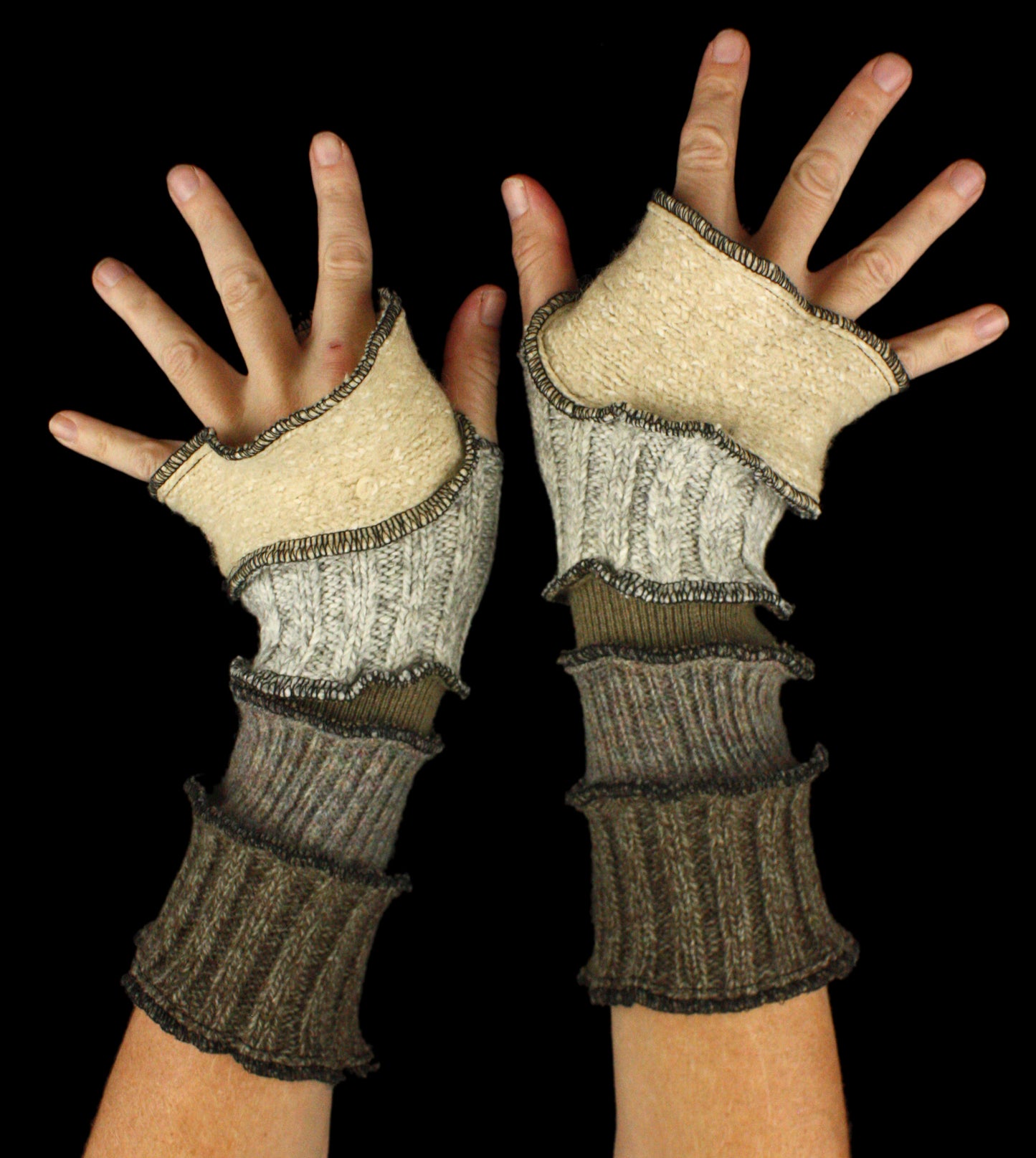 Arm Warmers - made from upcycled sweaters