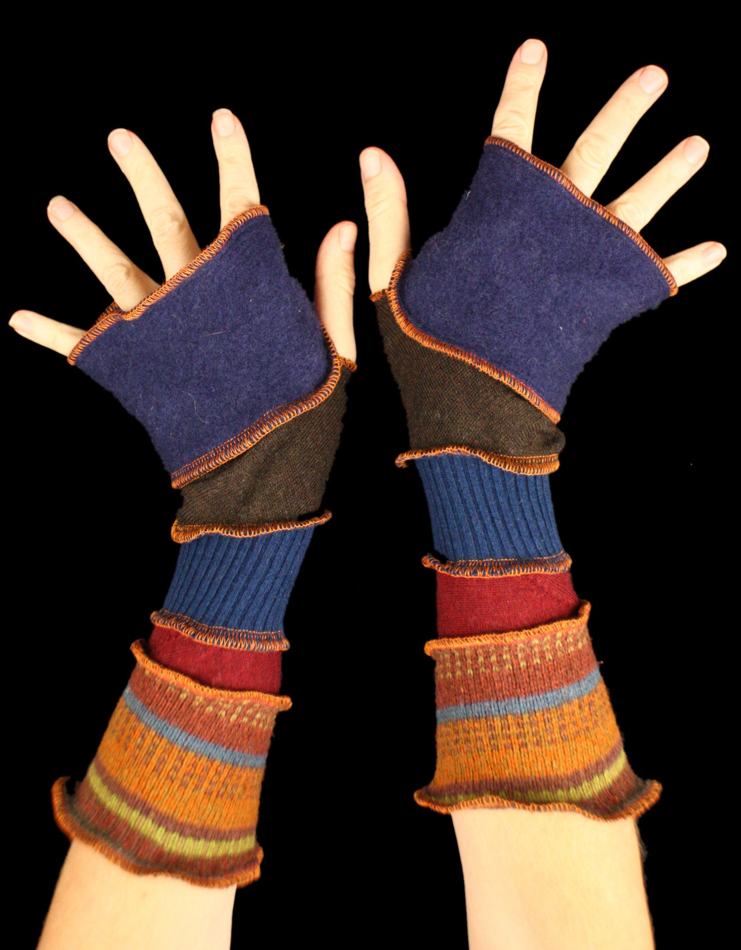 Arm Warmers - made from upcycled sweaters