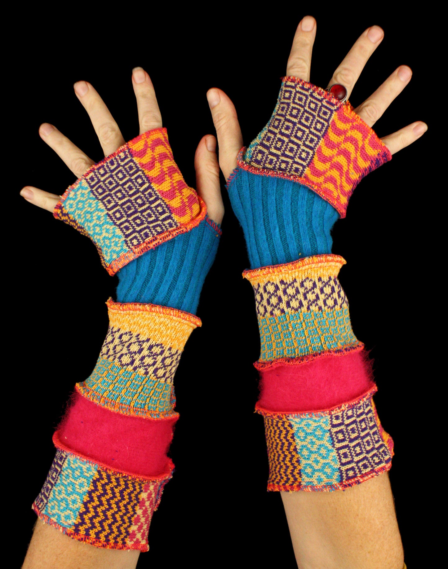 Arm Warmers - made from upcycled sweaters