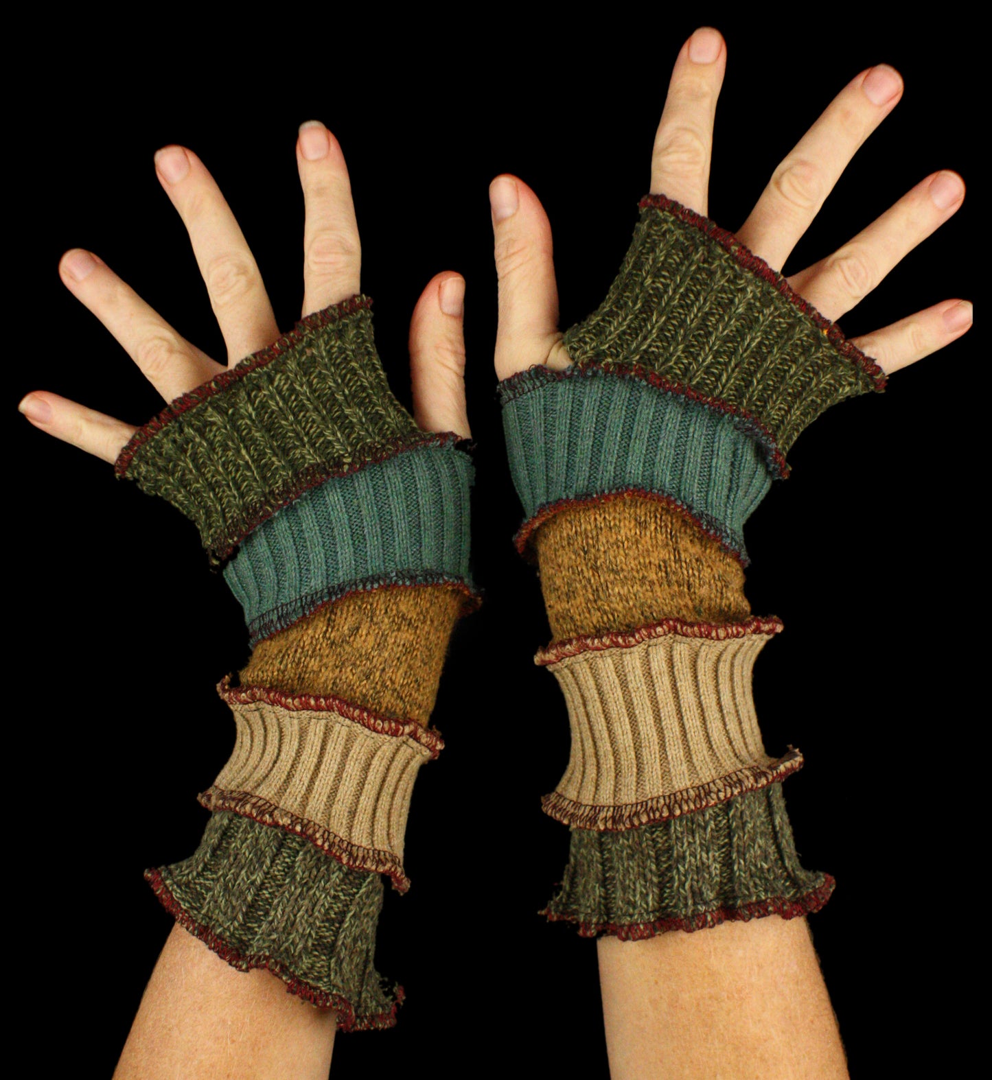Arm Warmers - made from upcycled sweaters