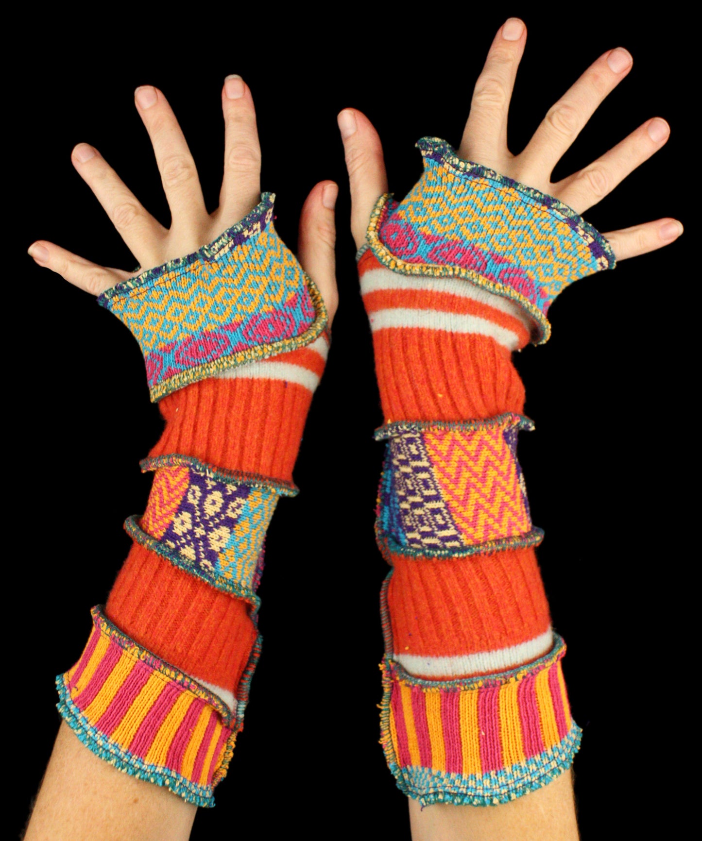 Arm Warmers - made from upcycled sweaters