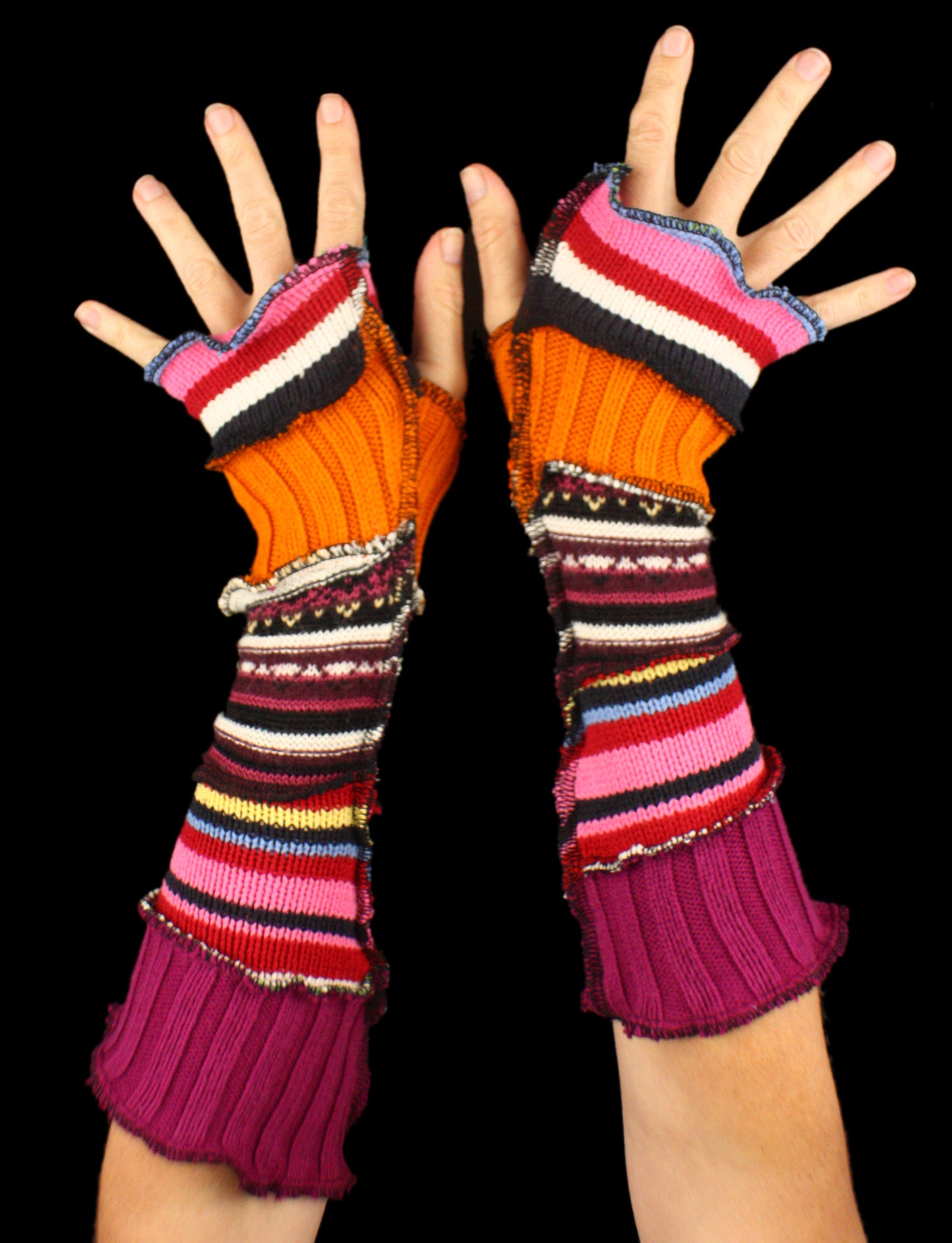 Arm Warmers - made from upcycled sweaters