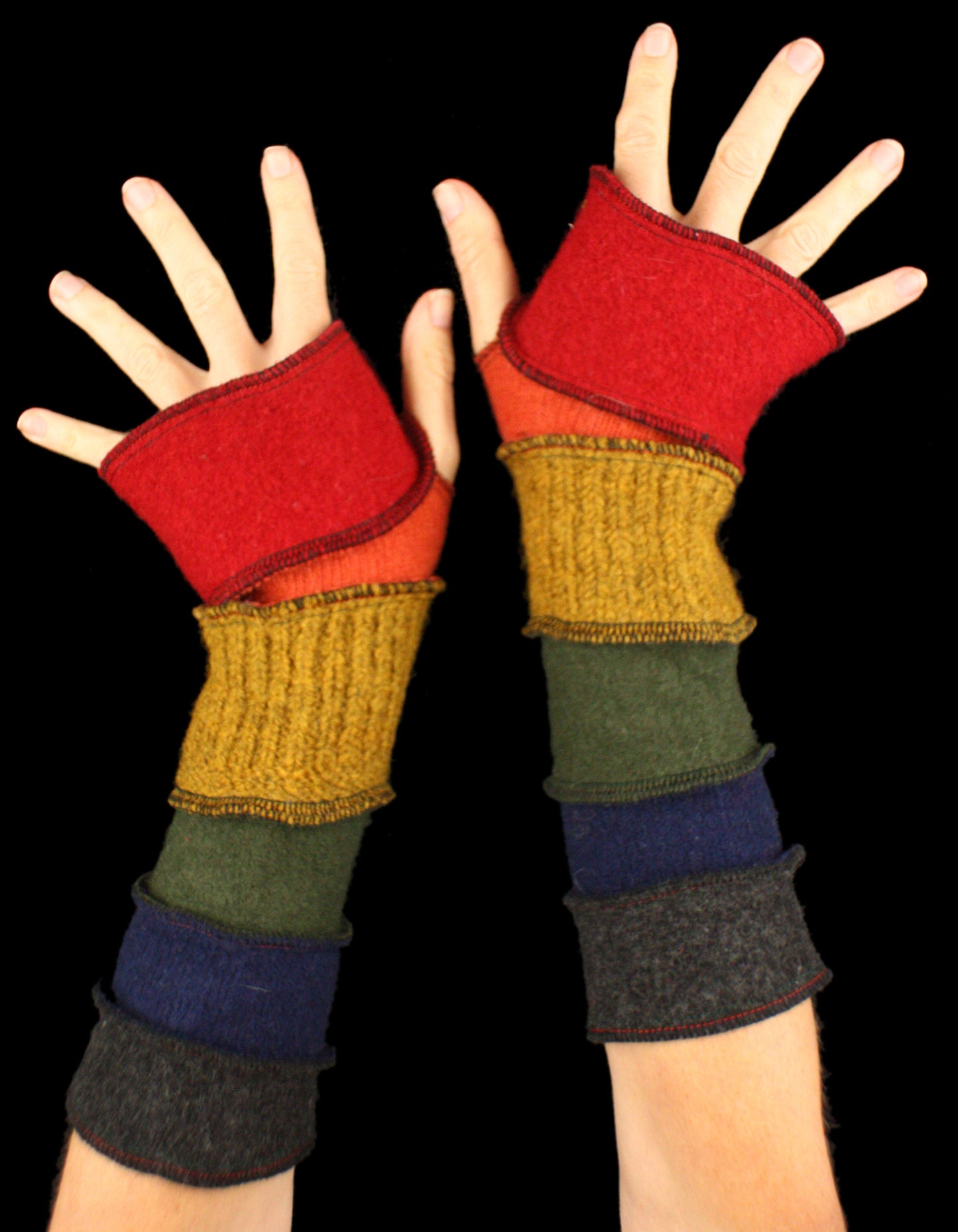 Arm Warmers - made from upcycled sweaters