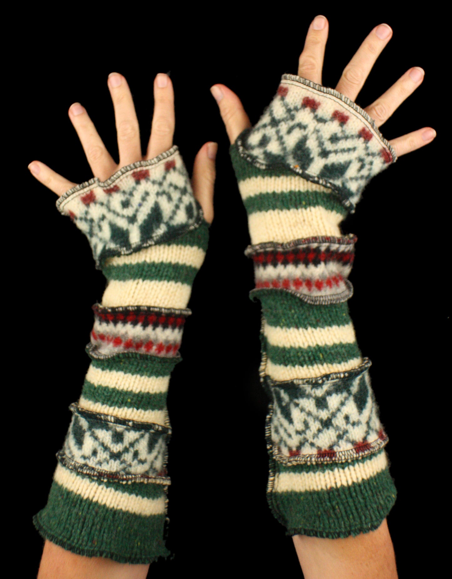 Arm Warmers - made from upcycled sweaters