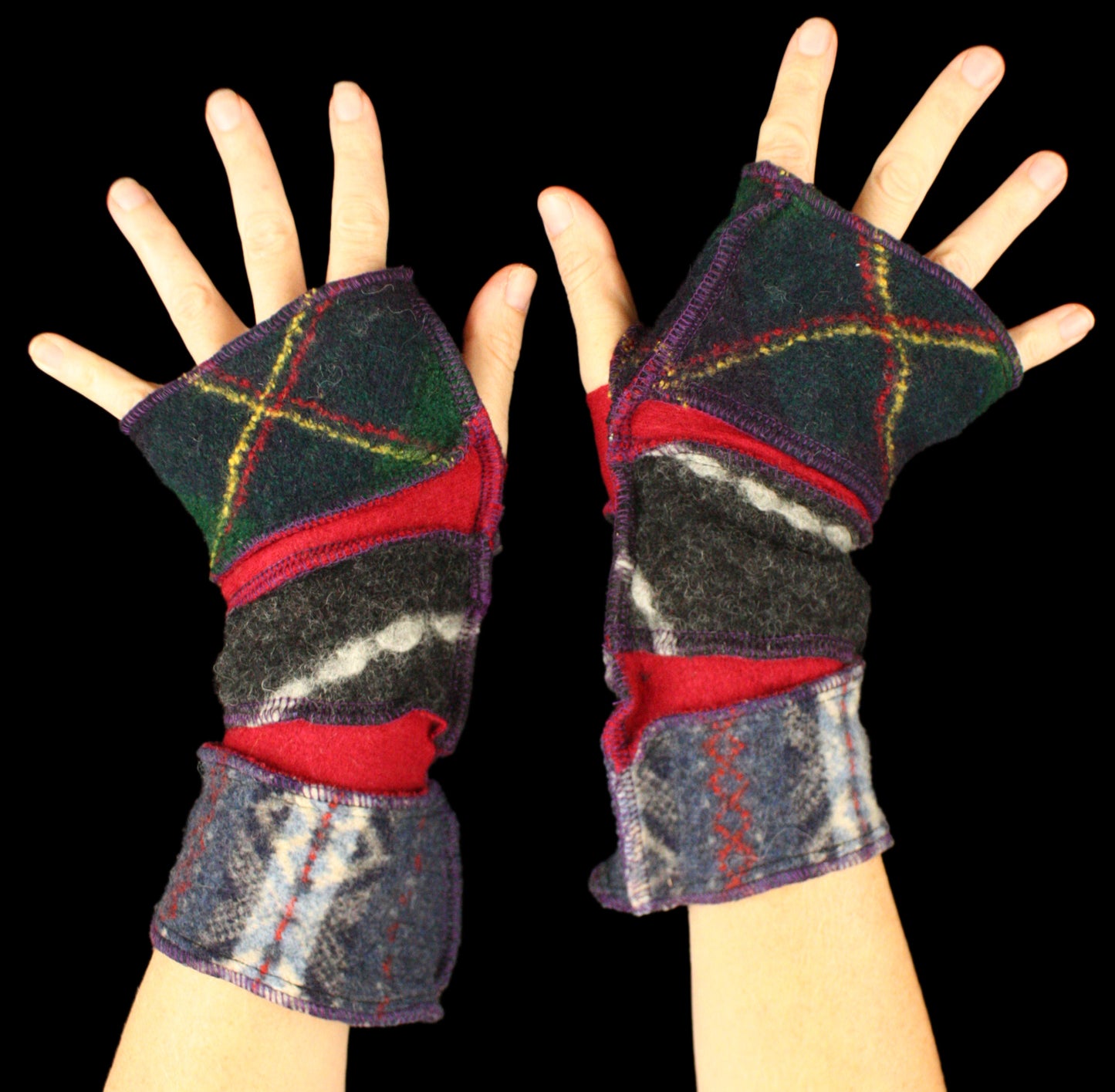 Arm Warmers - made from upcycled sweaters