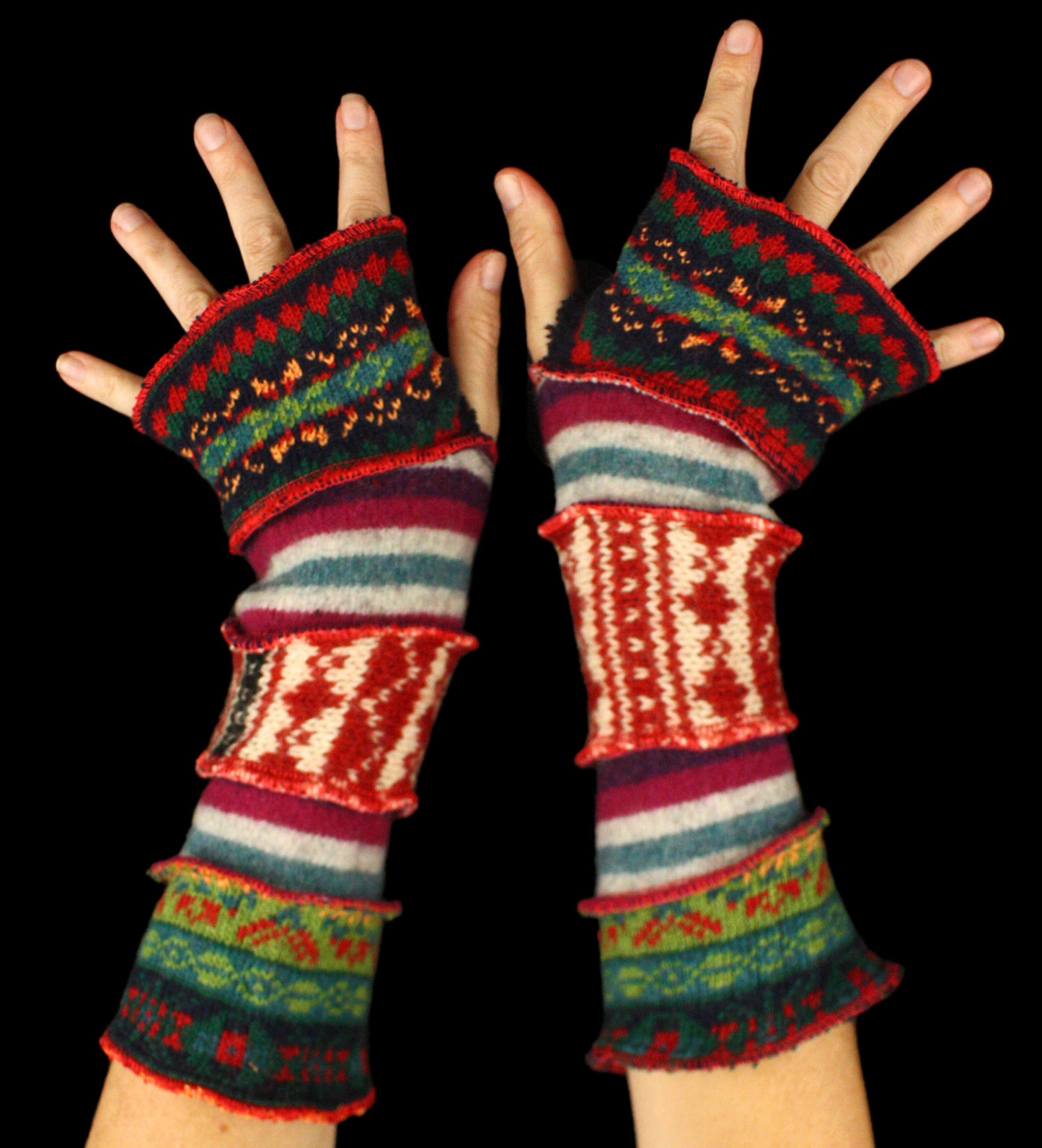 Arm Warmers - made from upcycled sweaters