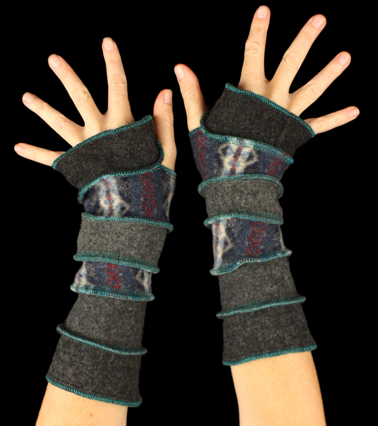Arm Warmers - made from upcycled sweaters