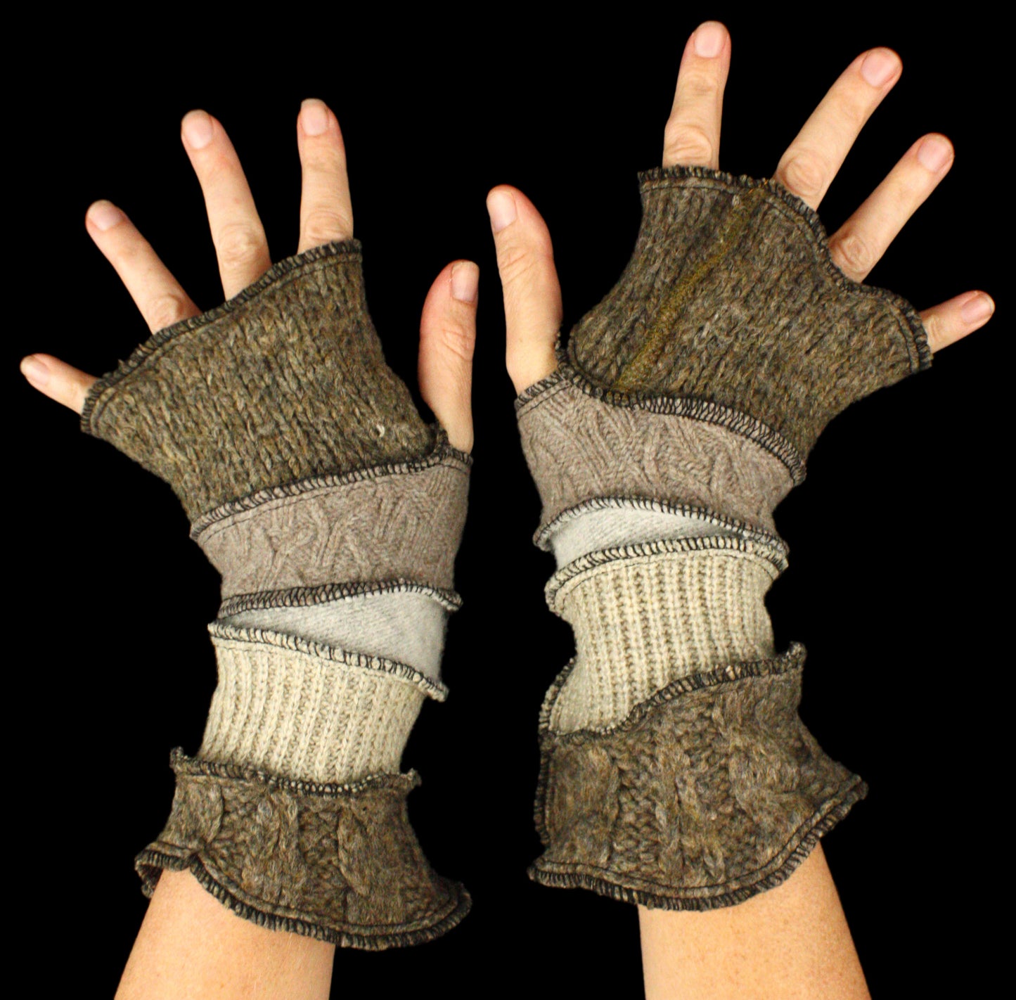 Arm Warmers - made from upcycled sweaters