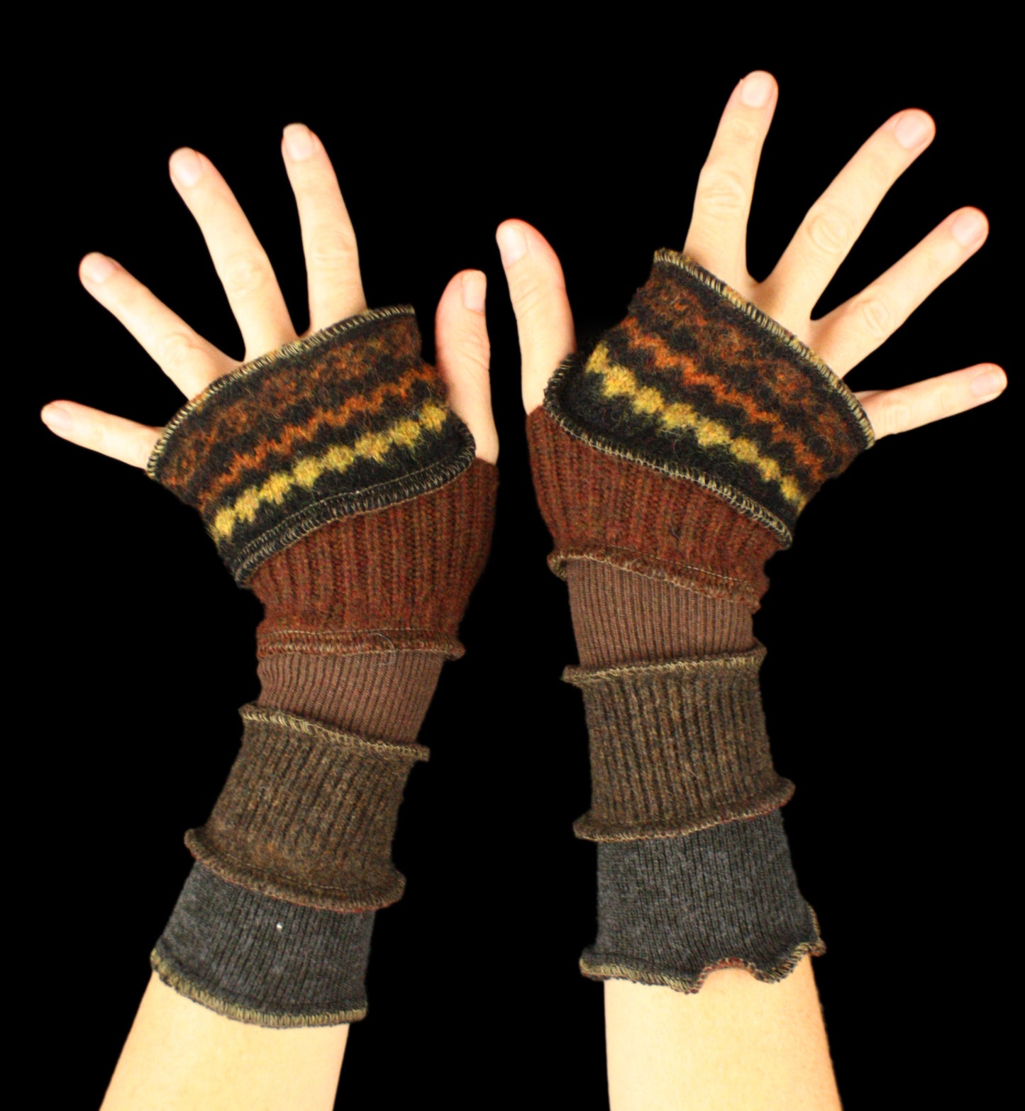 Arm Warmers - made from upcycled sweaters