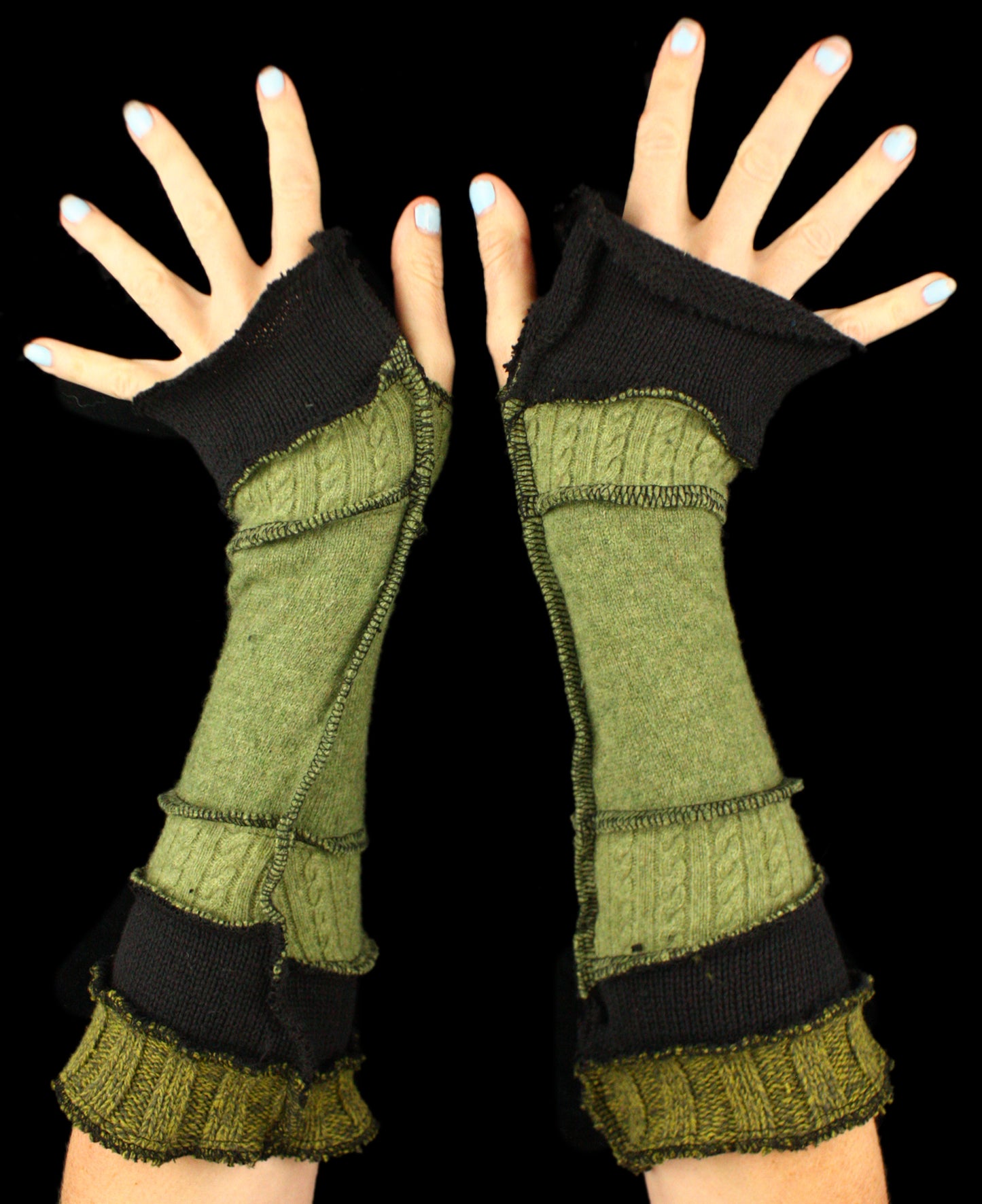 Arm Warmers - made from upcycled sweaters