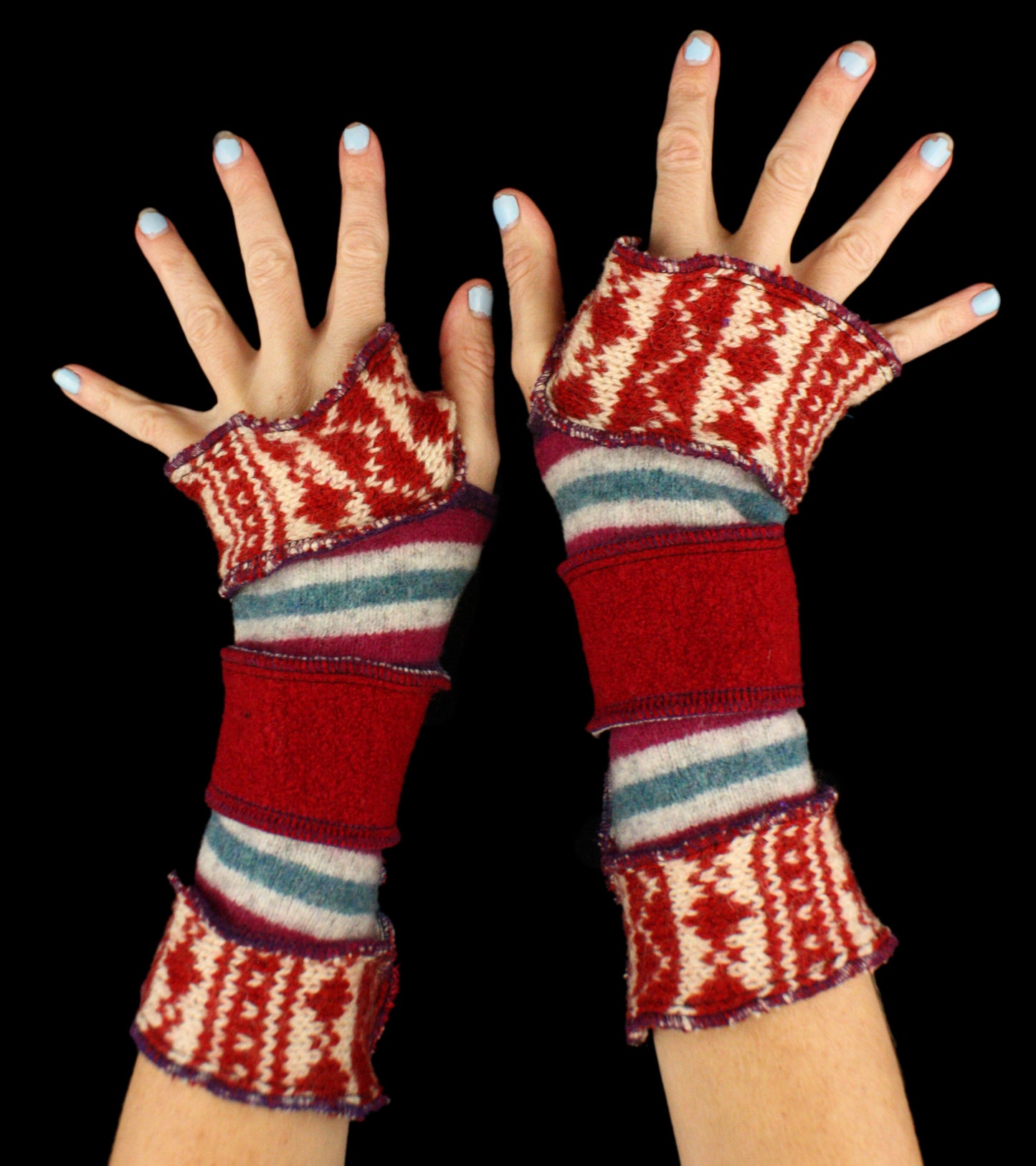 Arm Warmers - made from upcycled sweaters