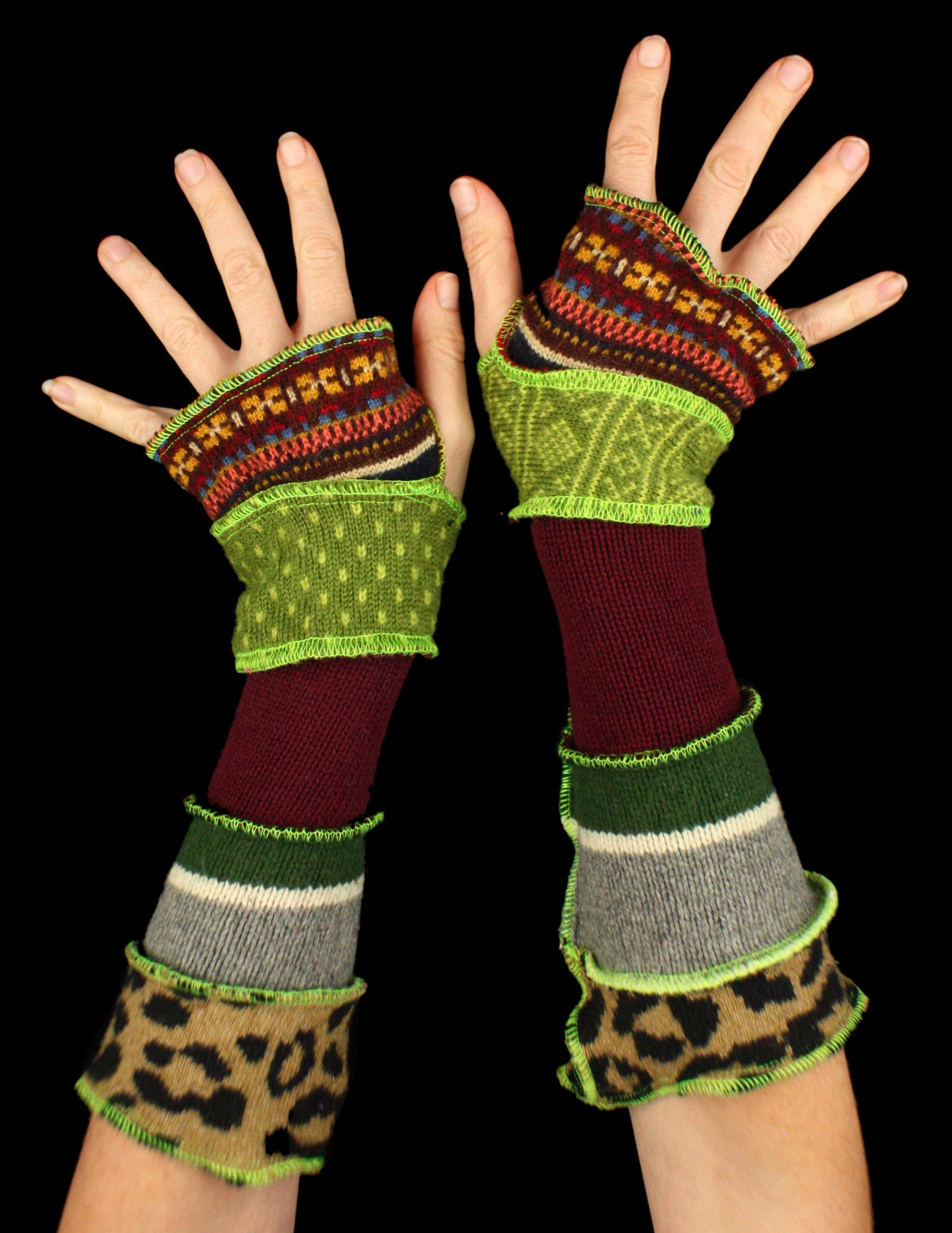 Arm Warmers - made from upcycled sweaters