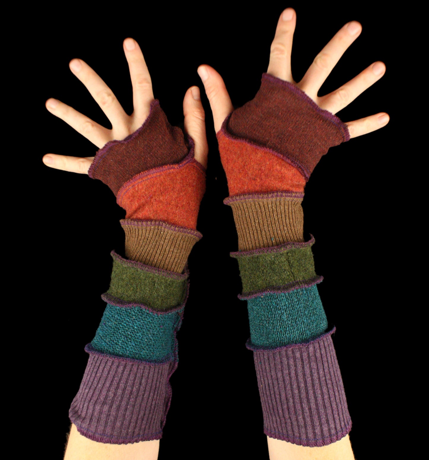 Arm Warmers - made from upcycled sweaters