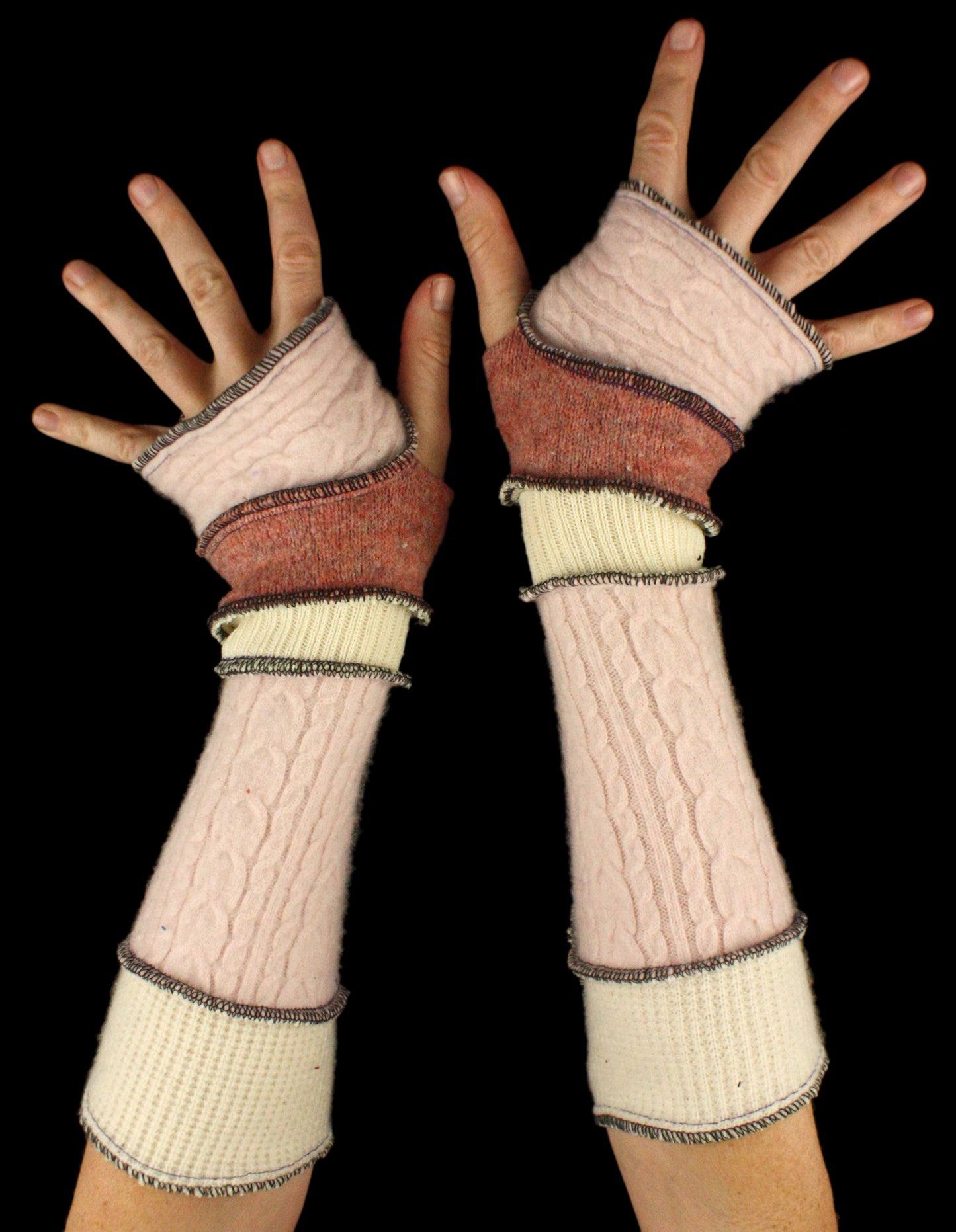 Arm Warmers - made from upcycled sweaters
