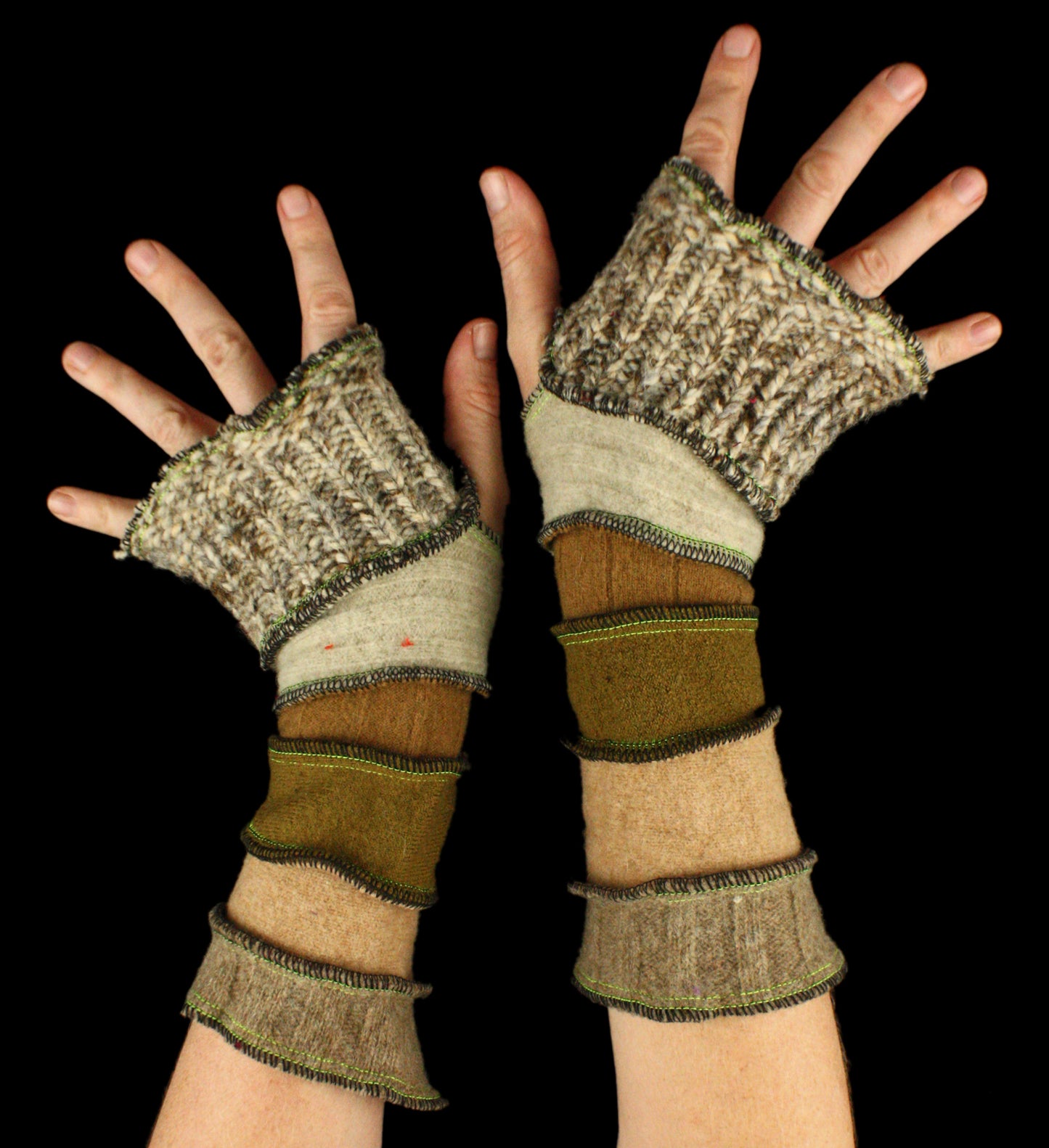 Arm Warmers - made from upcycled sweaters