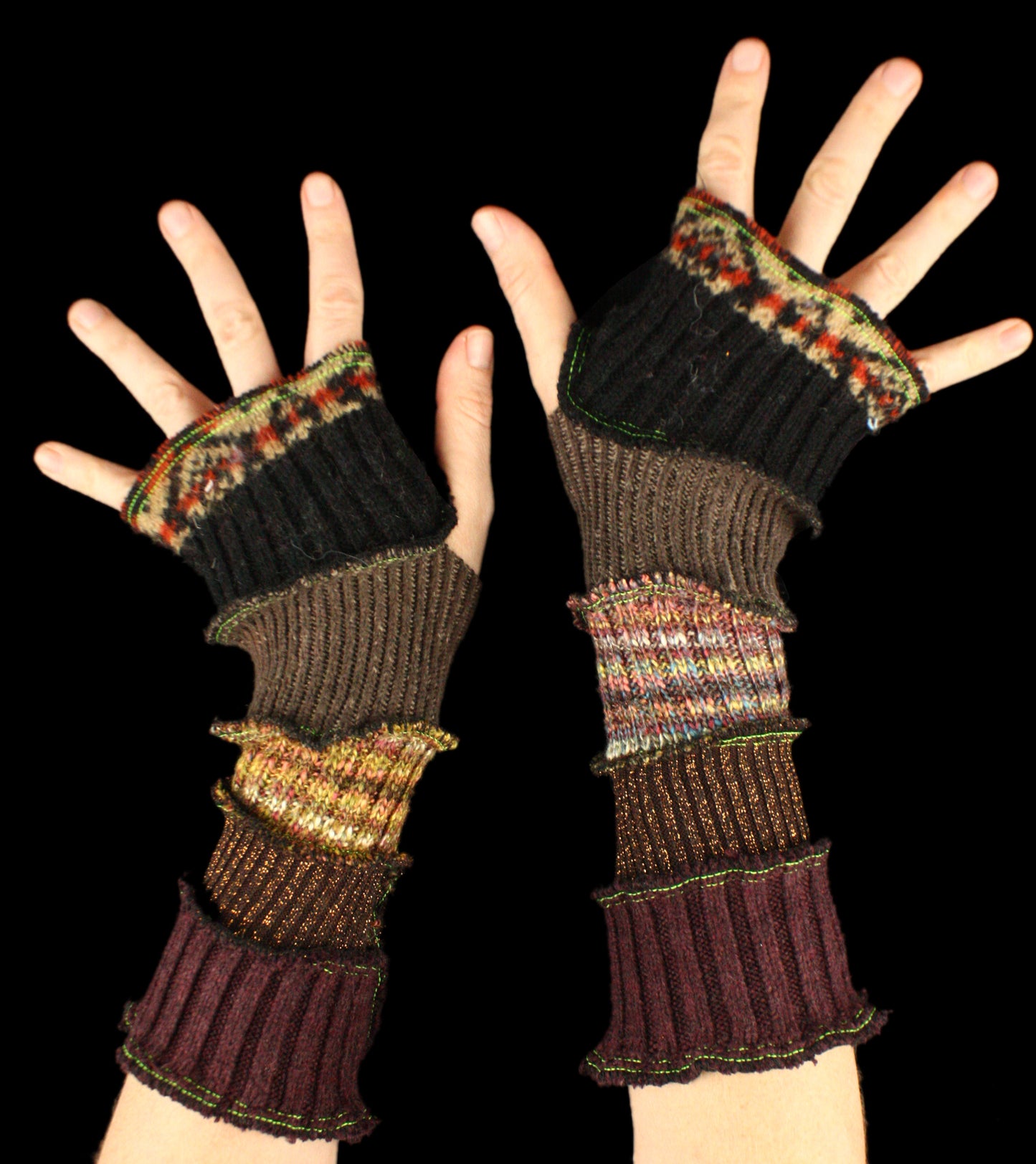 Arm Warmers - made from upcycled sweaters